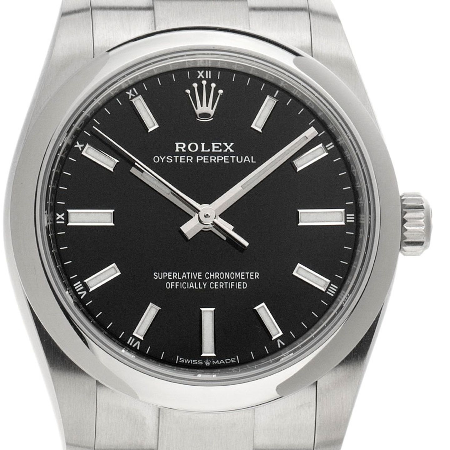 Rolex Oyster Perpetual 34 124200 (2025) - Black dial 34 mm Steel case (1/7)