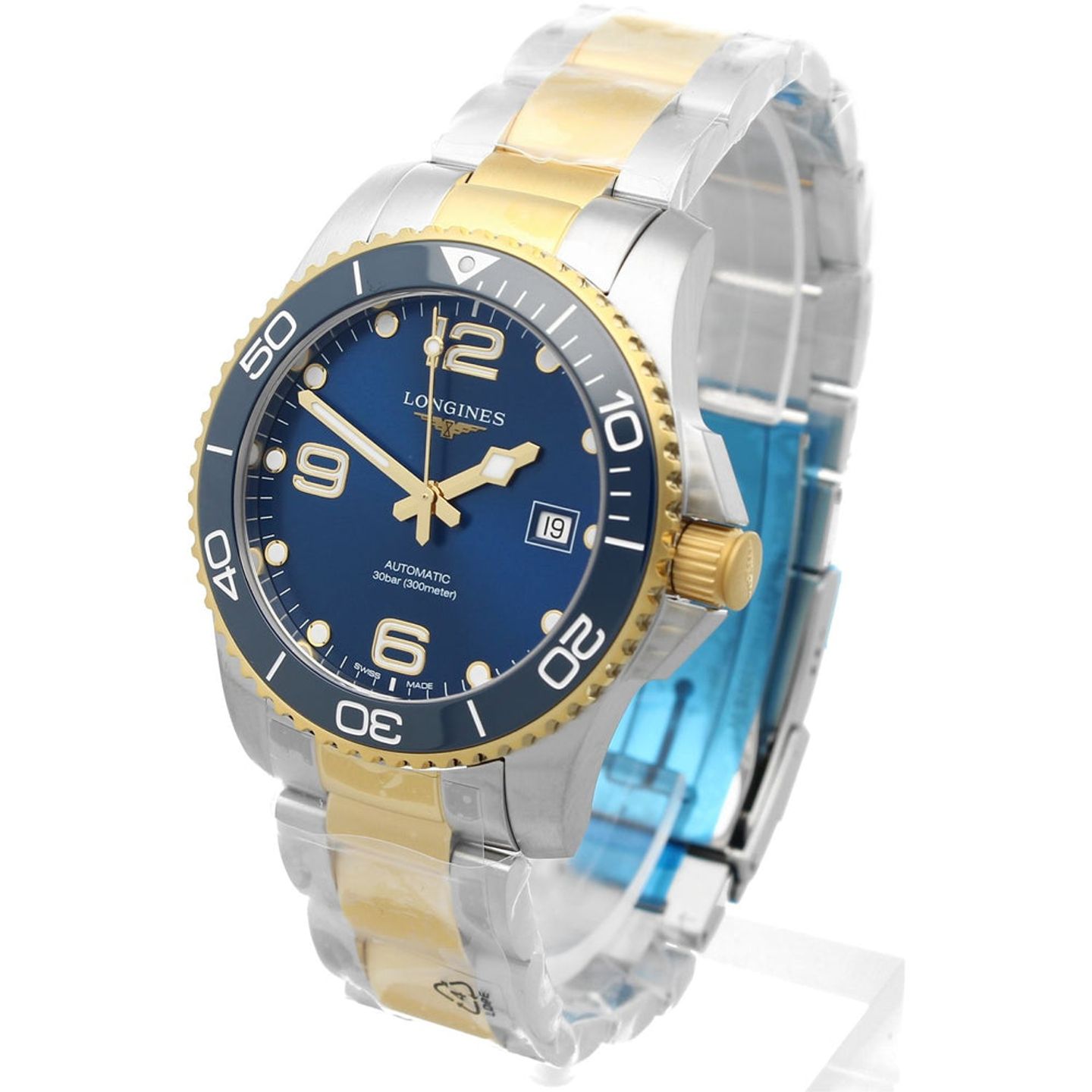 Longines HydroConquest L3.781.3.96.7 (2024) - Blue dial 41 mm Steel case (2/6)