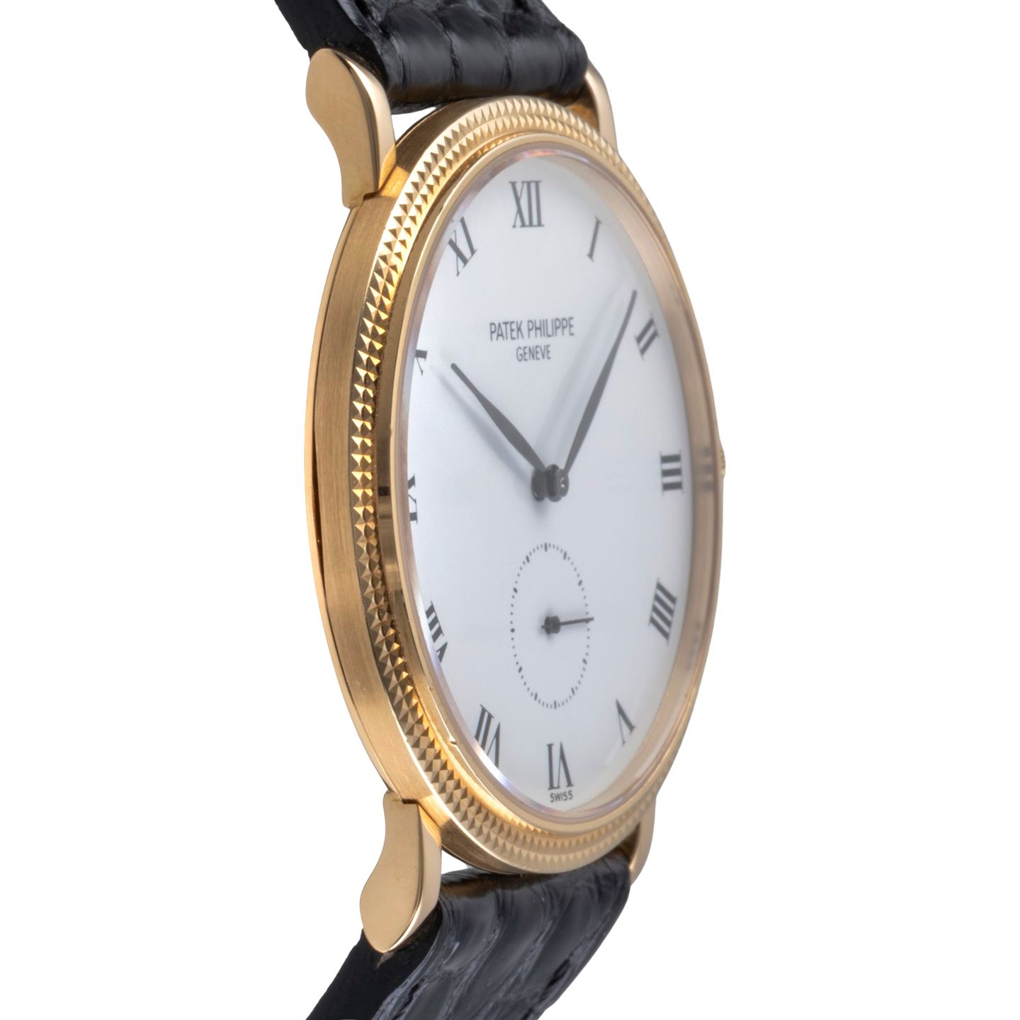 Patek Philippe Calatrava 3919 (1995) - White dial 33 mm (7/8)
