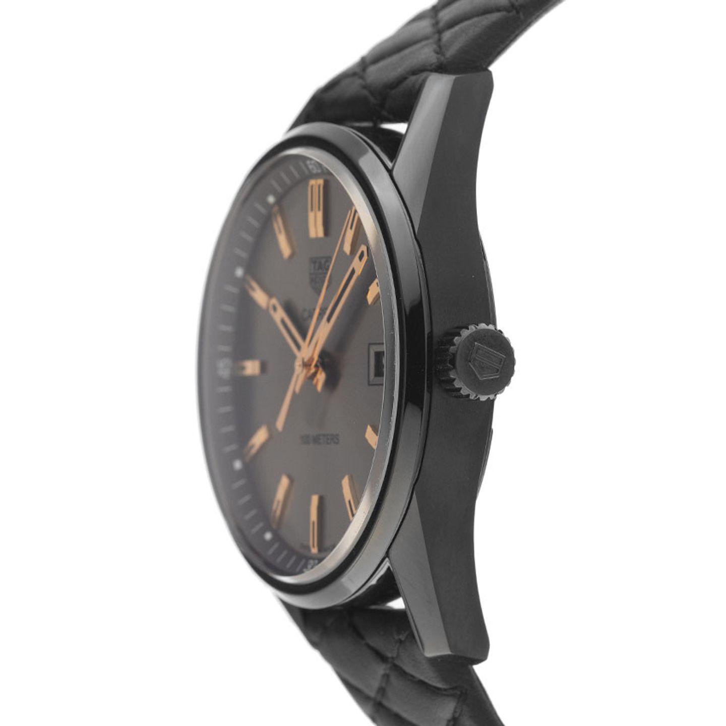 TAG Heuer Carrera Lady WAR1113.FC6392 (2025) - Black dial 39 mm Steel case (4/7)