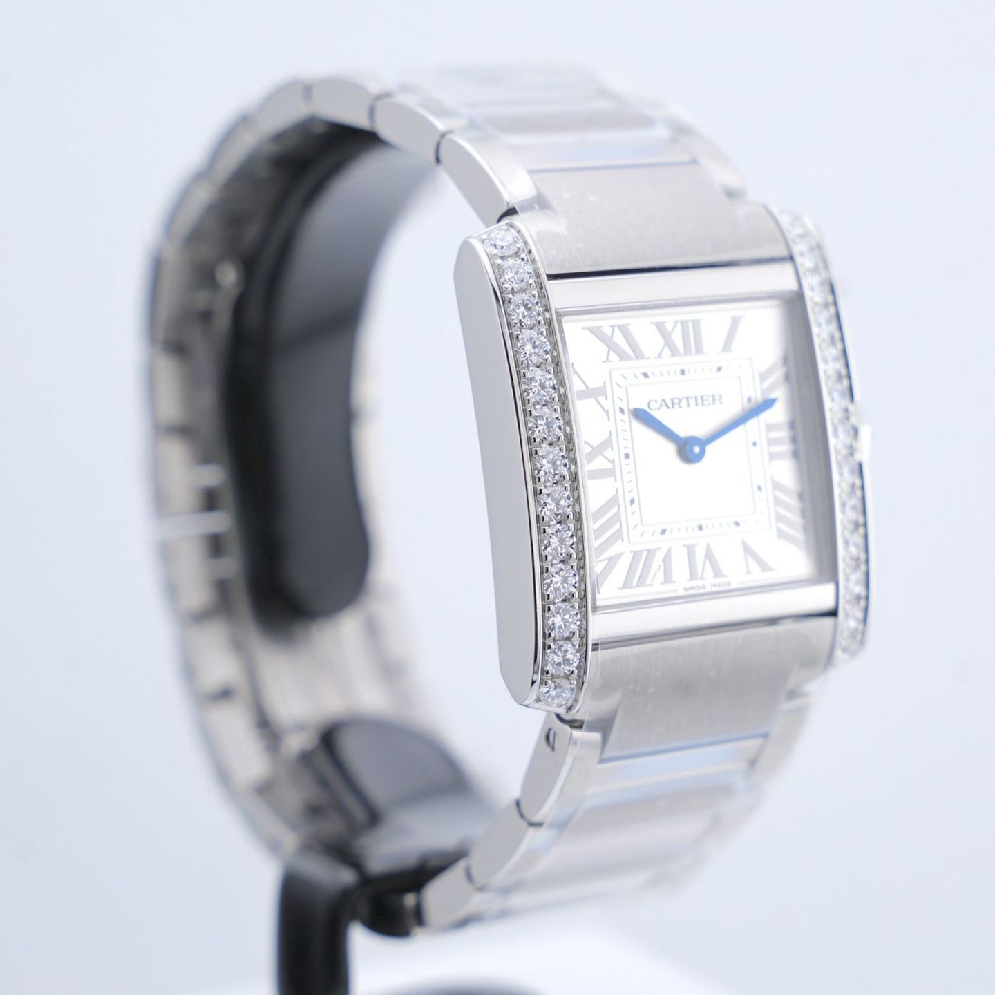 Cartier Tank Française W4TA0021 (2023) - Silver dial 32 mm Steel case (22/24)