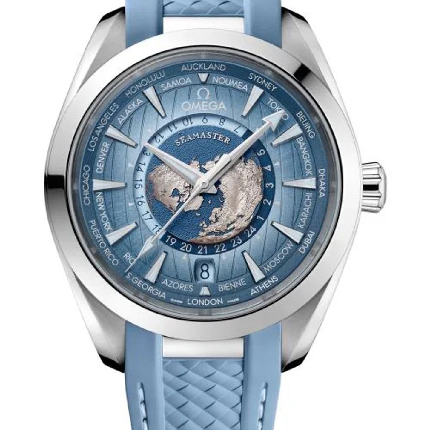 Omega Seamaster Aqua Terra 220.12.43.22.03.002 (2026) - Blauw wijzerplaat 43mm Staal (1/1)