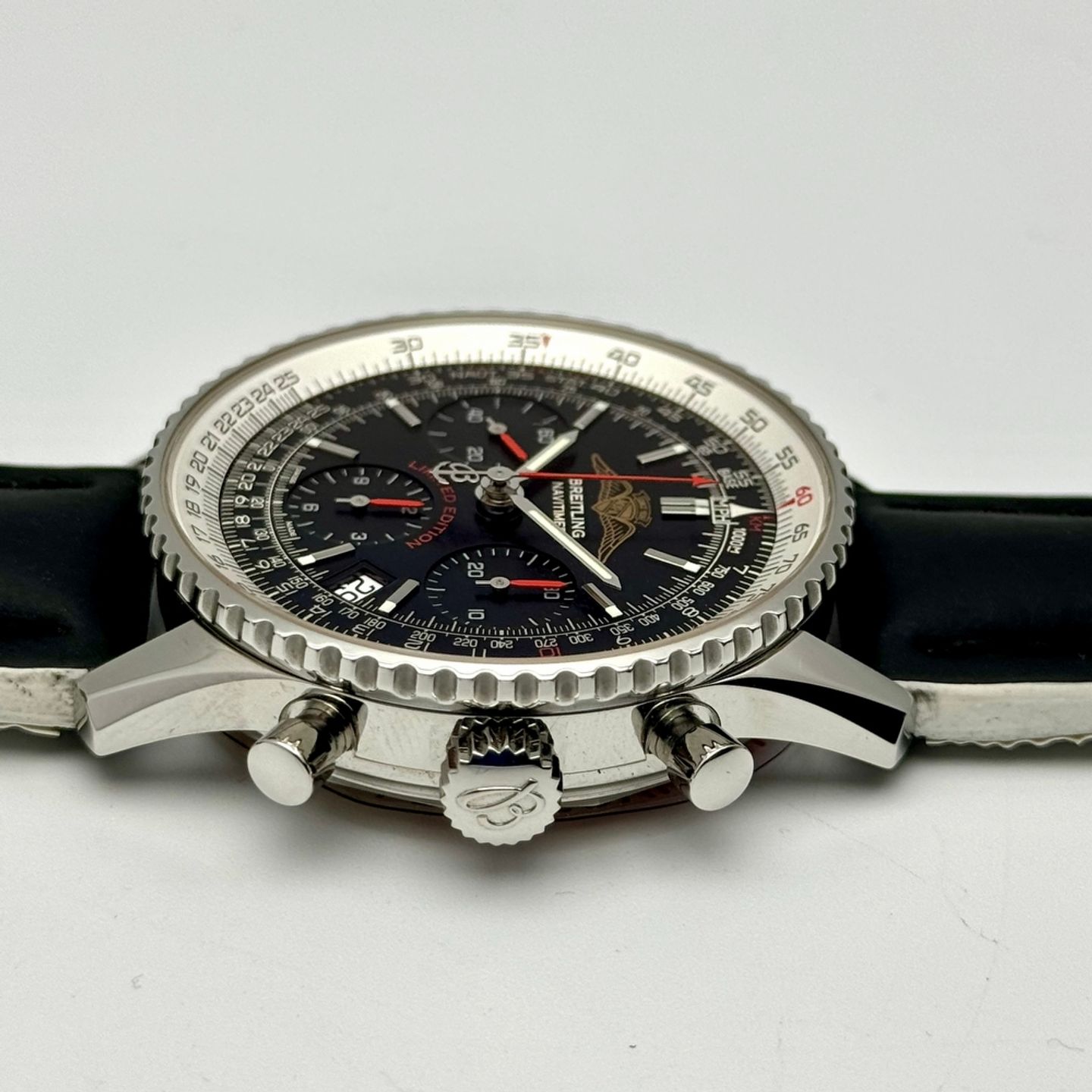 Breitling Navitimer 01 A233225U/BD70 (2015) - Zwart wijzerplaat 42mm Staal (3/9)