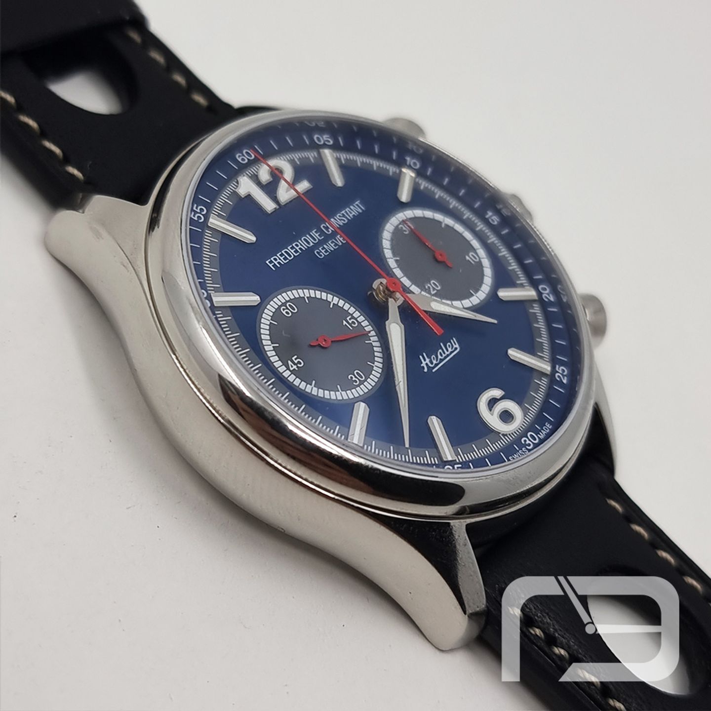 Frederique Constant Vintage Rally FC-397HFNG5B6 (2024) - Blue dial 42 mm Steel case (4/8)