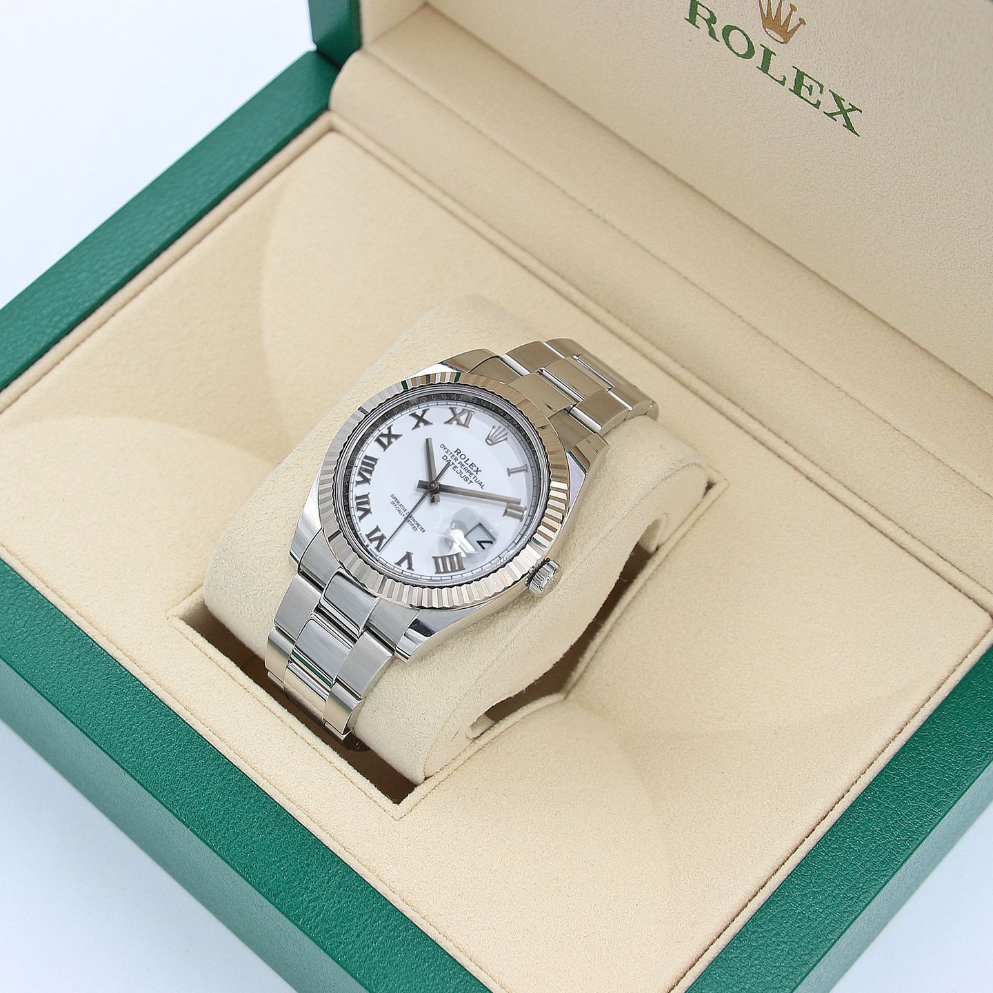 Rolex Datejust 41 126334 (Unknown (random serial)) - White dial 41 mm Steel case (3/5)