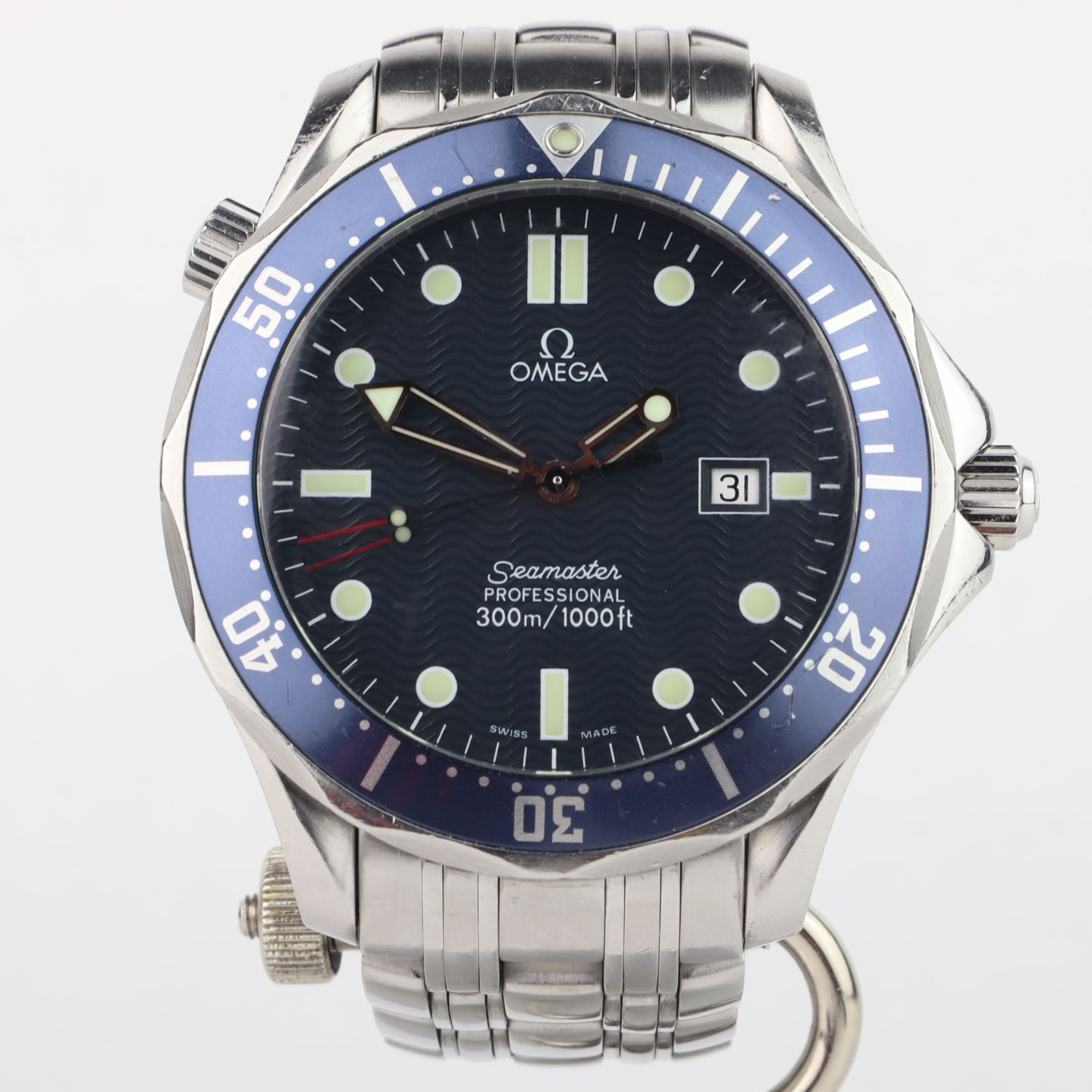 Omega Seamaster 2541.80 (1998) - Blue dial 41 mm Steel case (2/8)