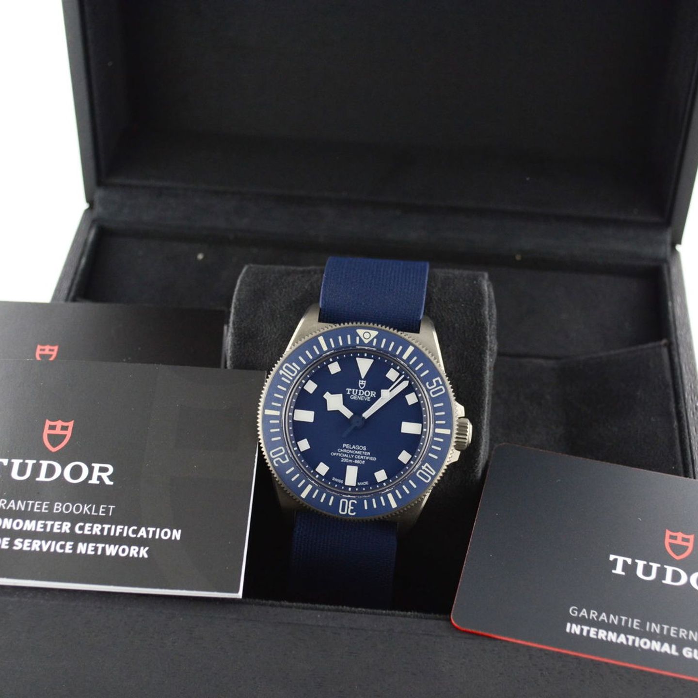 Tudor Pelagos 25707B/22 (2022) - Blauw wijzerplaat 42mm Titanium (7/7)