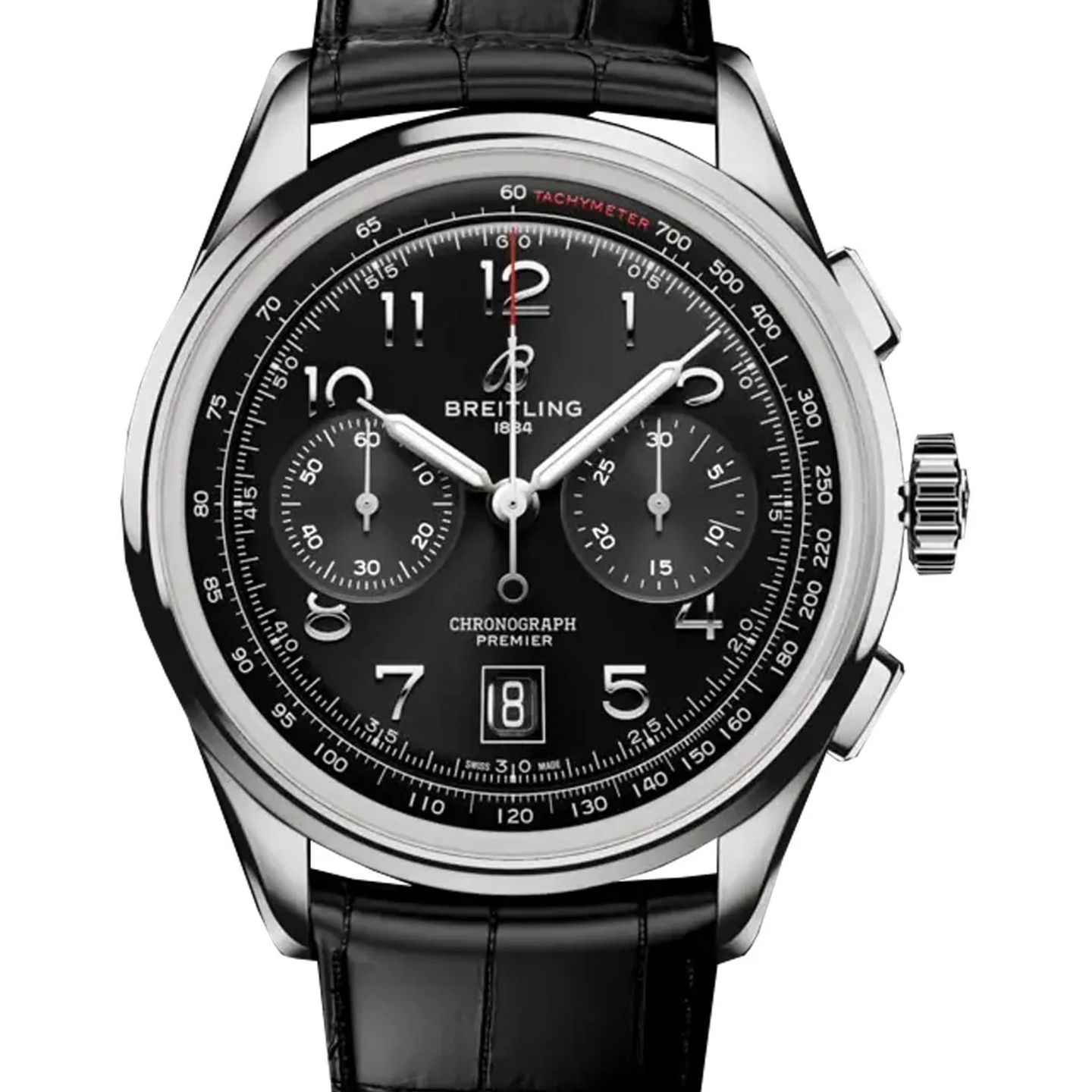 Breitling Premier AB0145221B1P2 (2026) - Black dial 42 mm Steel case (1/1)