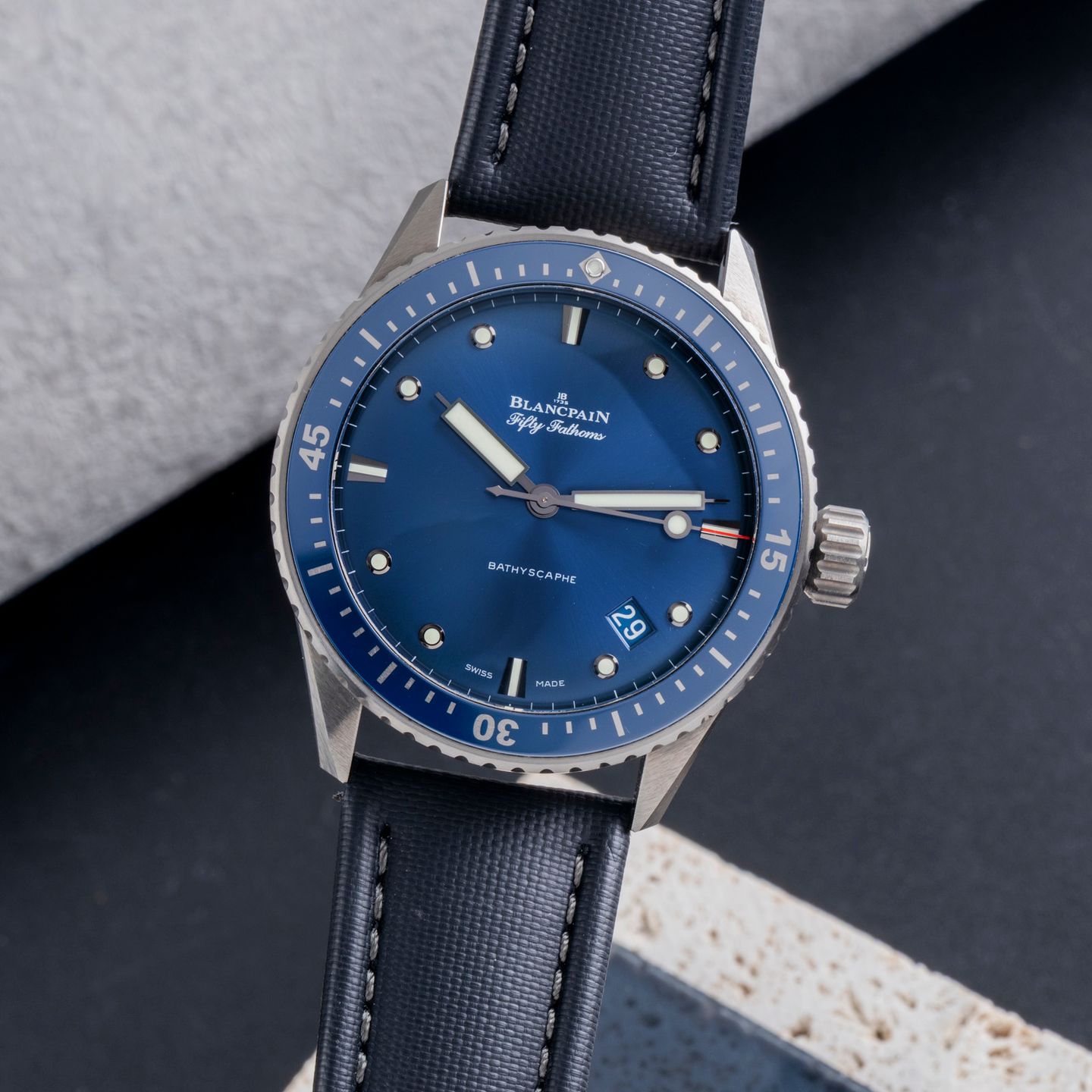 Blancpain Fifty Fathoms Bathyscaphe 5000-0240-O52A - (3/8)