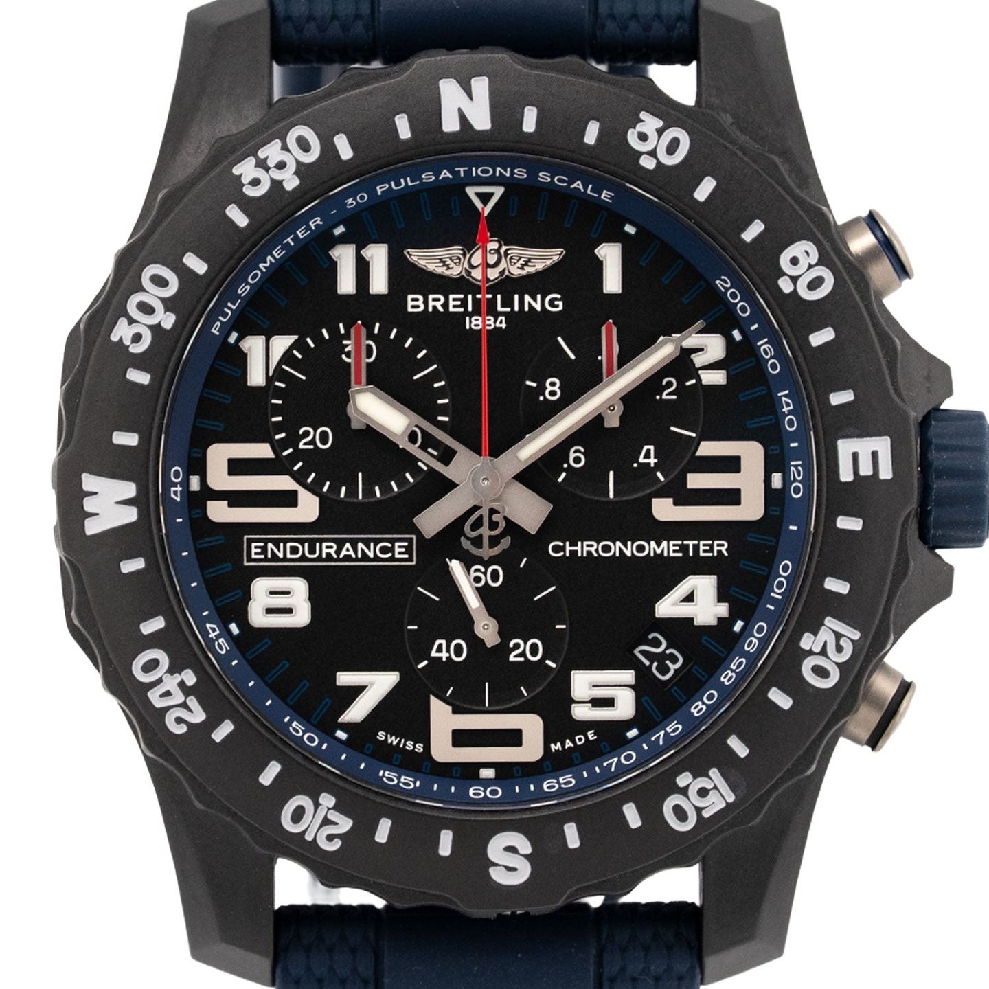 Breitling Endurance Pro X82310E51B1S1 (Onbekend (willekeurig serienummer)) - Zwart wijzerplaat 44mm Plastic (2/7)