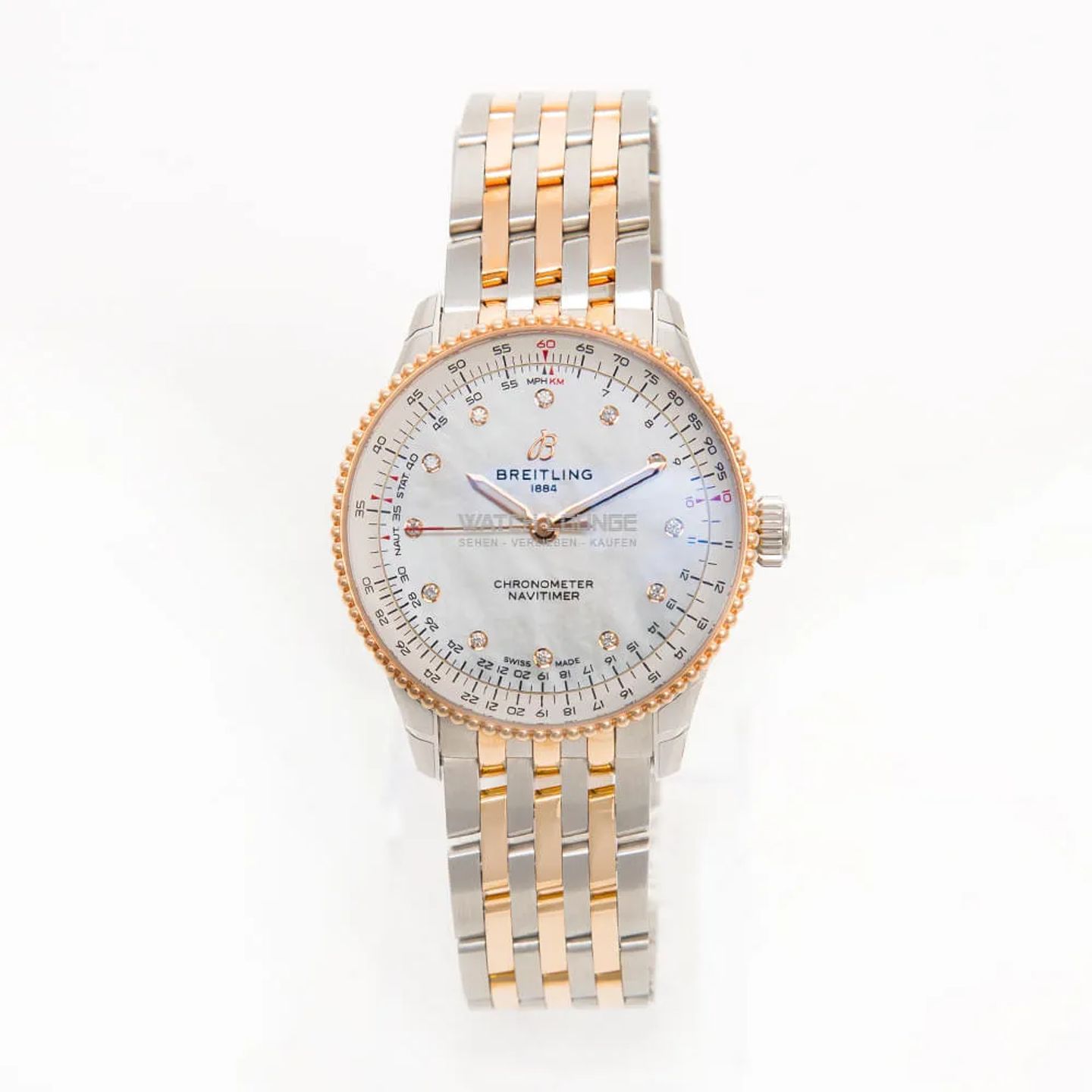 Breitling Navitimer U17327211A1U1 (2025) - Pearl dial 36 mm Steel case (3/8)