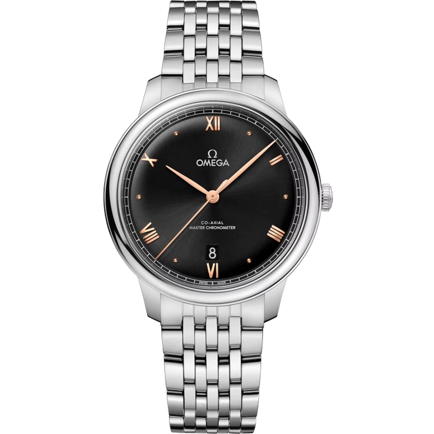 Omega De Ville 434.10.40.20.01.001 (2025) - Zwart wijzerplaat 40mm Staal (1/1)