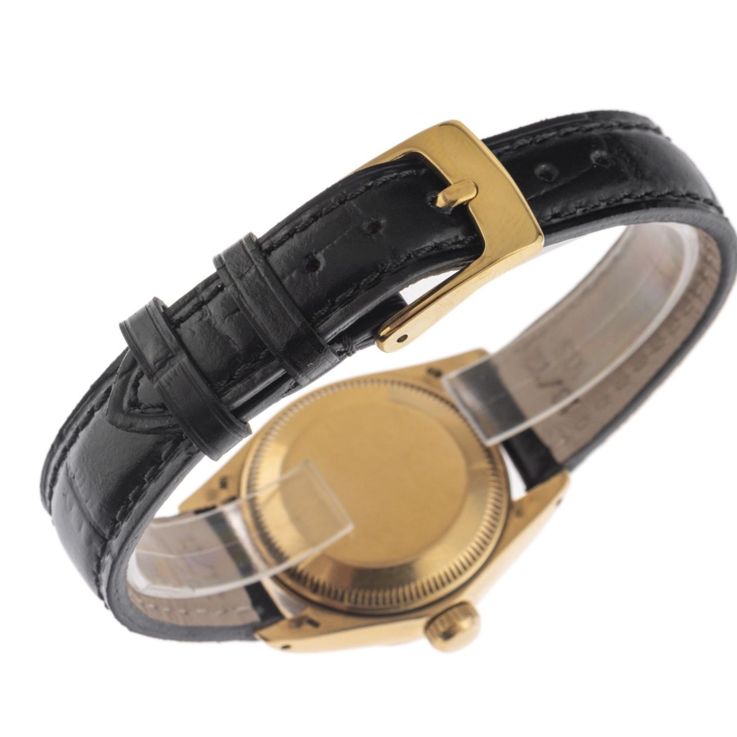 Rolex Lady-Datejust 6917 (1983) - Zwart wijzerplaat 26mm Geelgoud (7/7)