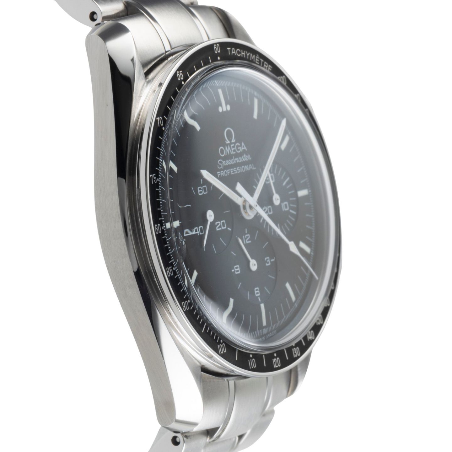 Omega Speedmaster Professional Moonwatch 3570.50.00 (2000) - Zwart wijzerplaat 42mm Staal (7/8)