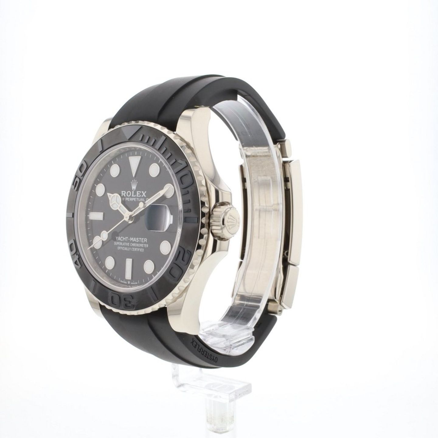 Rolex Yacht-Master 42 226659 (2022) - Black dial 42 mm White Gold case (2/6)