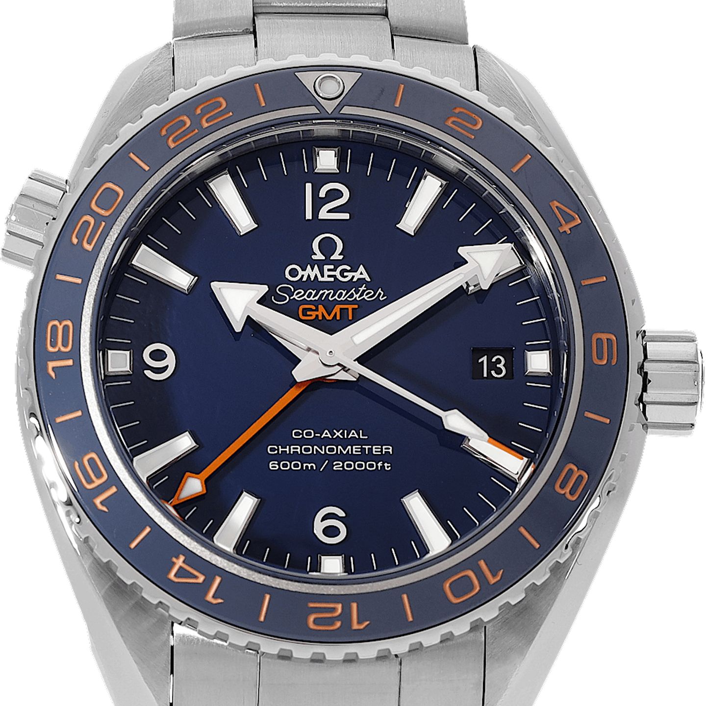 Omega Seamaster Planet Ocean 232.30.44.22.03.001 (2019) - Blue dial 44 mm Steel case (1/5)