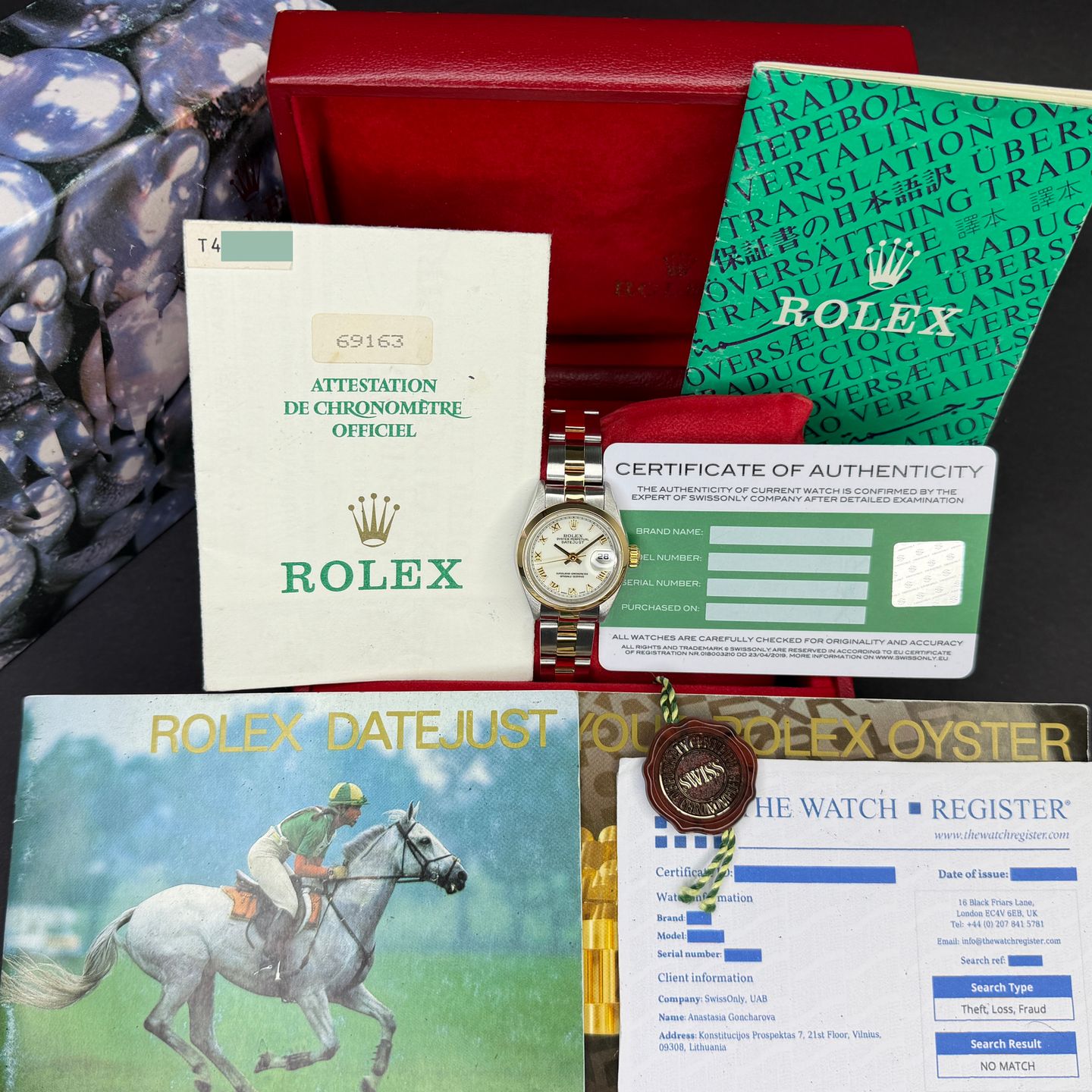 Rolex Lady-Datejust 69163 - (3/8)