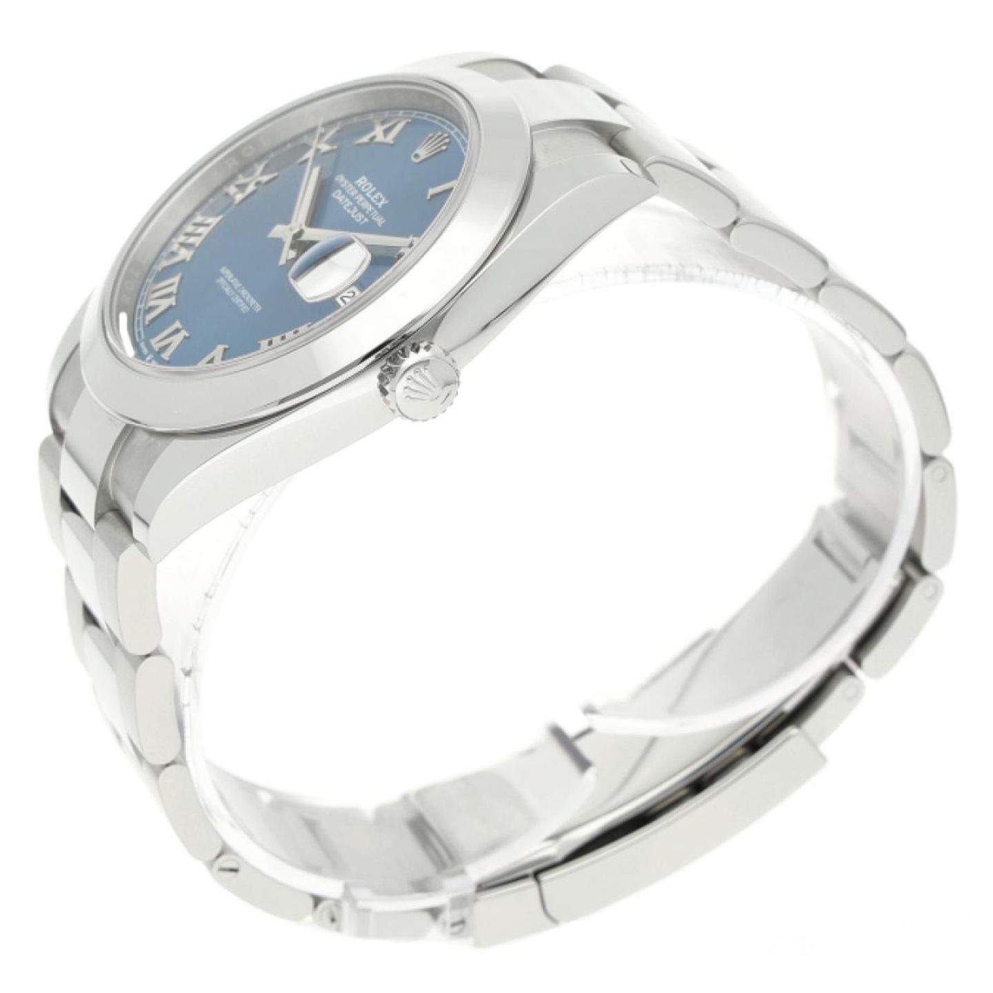 Rolex Datejust 41 126300 (2025) - Blue dial 41 mm Steel case (4/8)