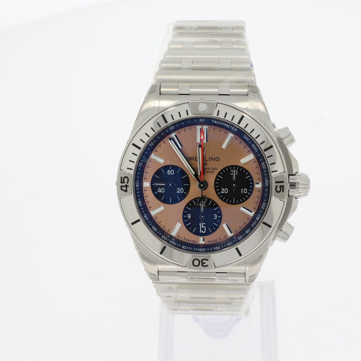 Breitling Chronomat 42 AB0134101K1A1 (2024) - Bruin wijzerplaat 42mm Staal (1/4)