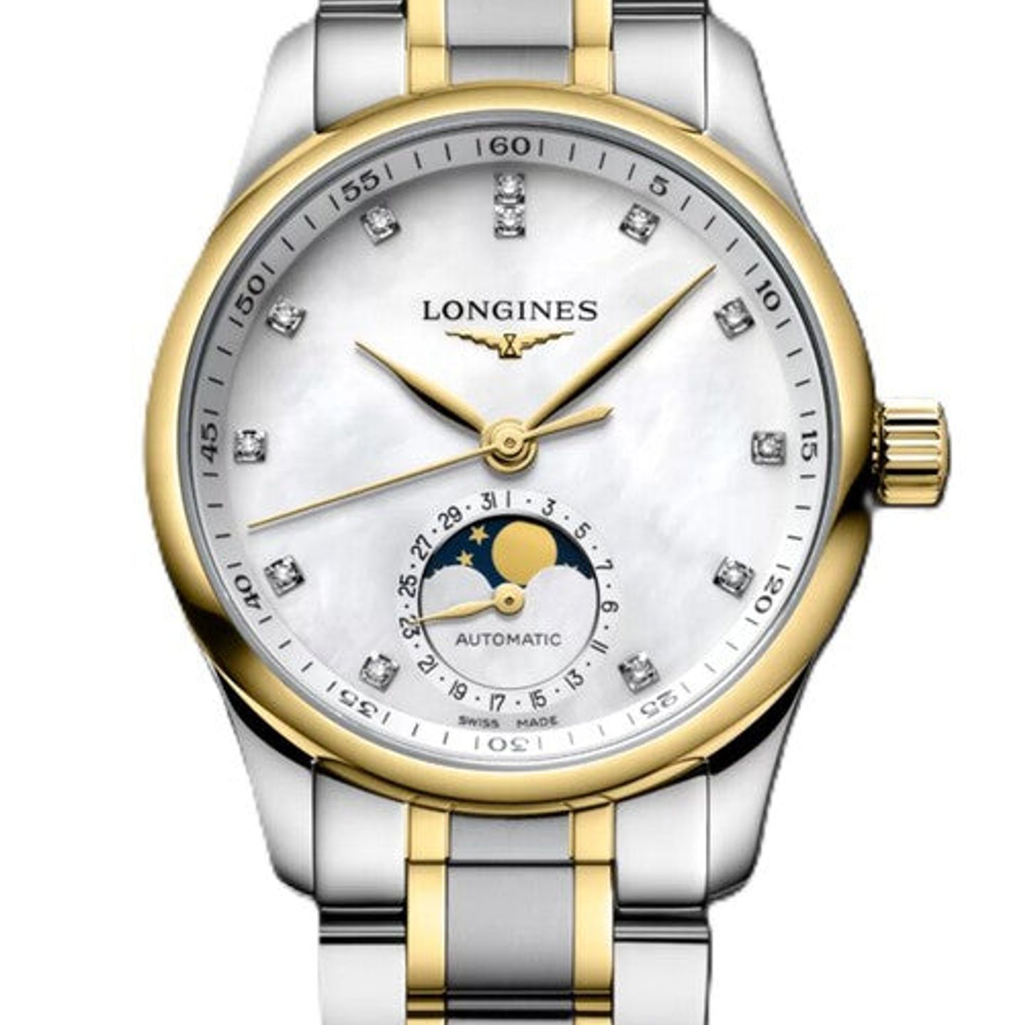 Longines Master Collection L2.409.5.87.7 (2026) - Pearl dial 34 mm Steel case (1/1)