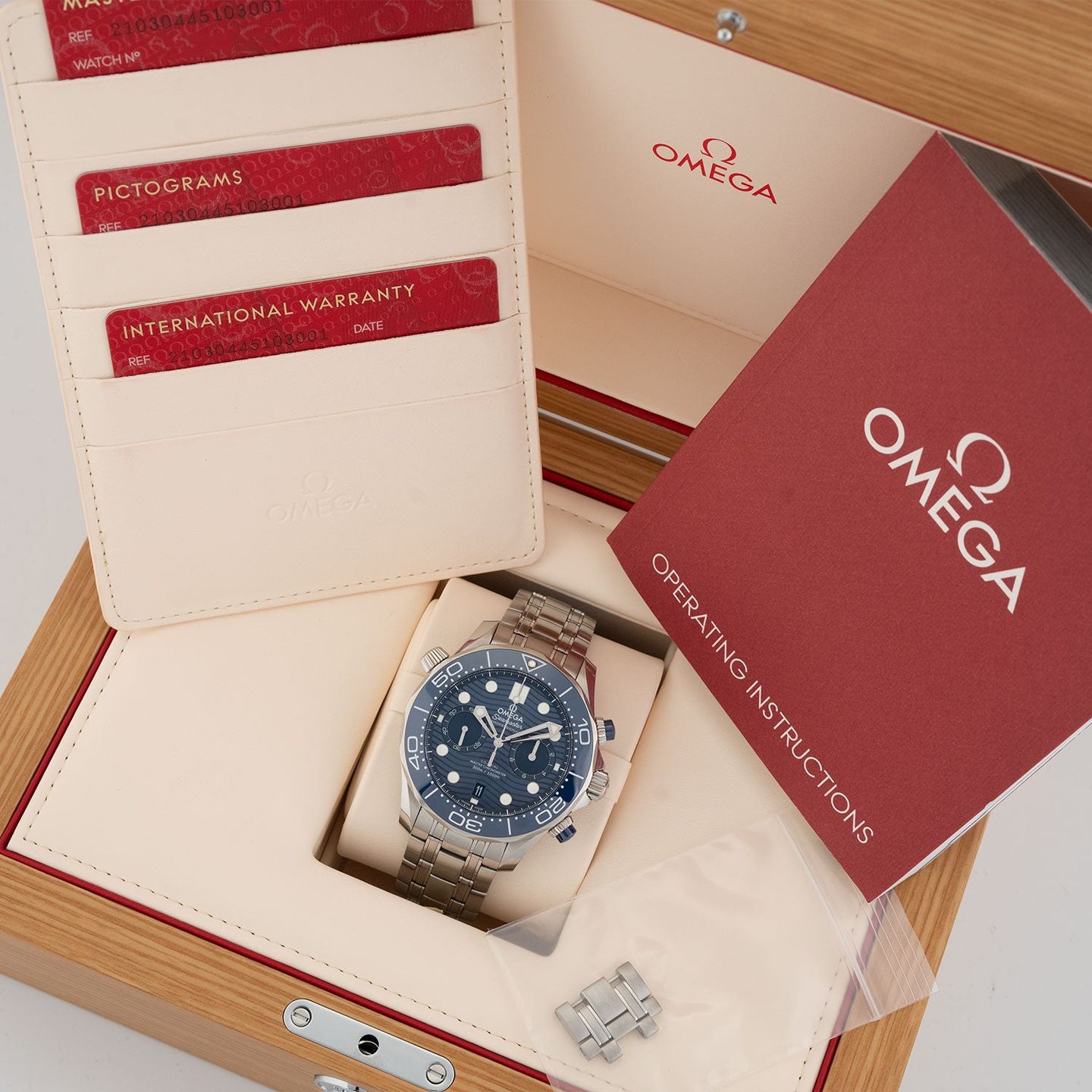 Omega Seamaster Diver 300 M 210.30.44.51.03.001 (2022) - Blauw wijzerplaat 44mm Staal (6/6)