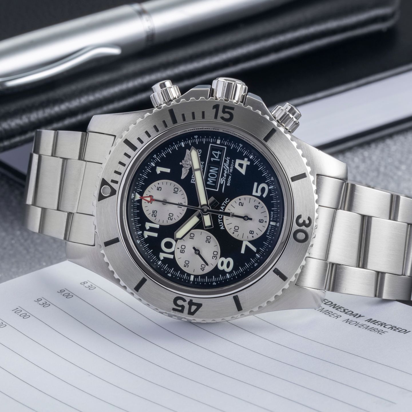 Breitling Superocean Chronograph II A13341 (2014) - 44 mm Steel case (2/8)