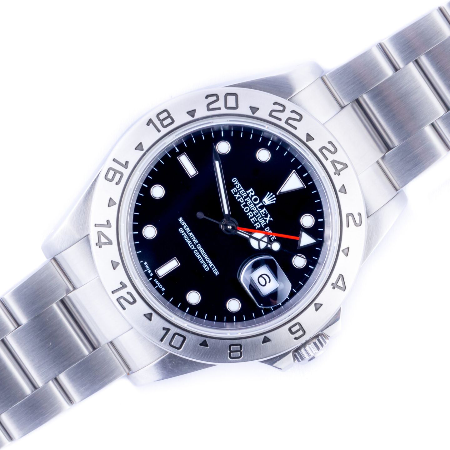 Rolex Explorer II 16570 (2000) - 40 mm Steel case (1/8)