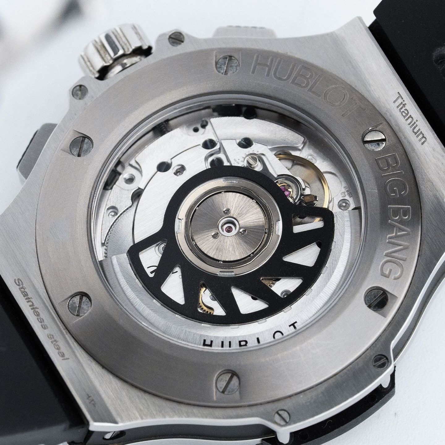 Hublot Big Bang 41 mm 341.SB.131.RX (Unknown (random serial)) - Black dial 41 mm Steel case (5/6)
