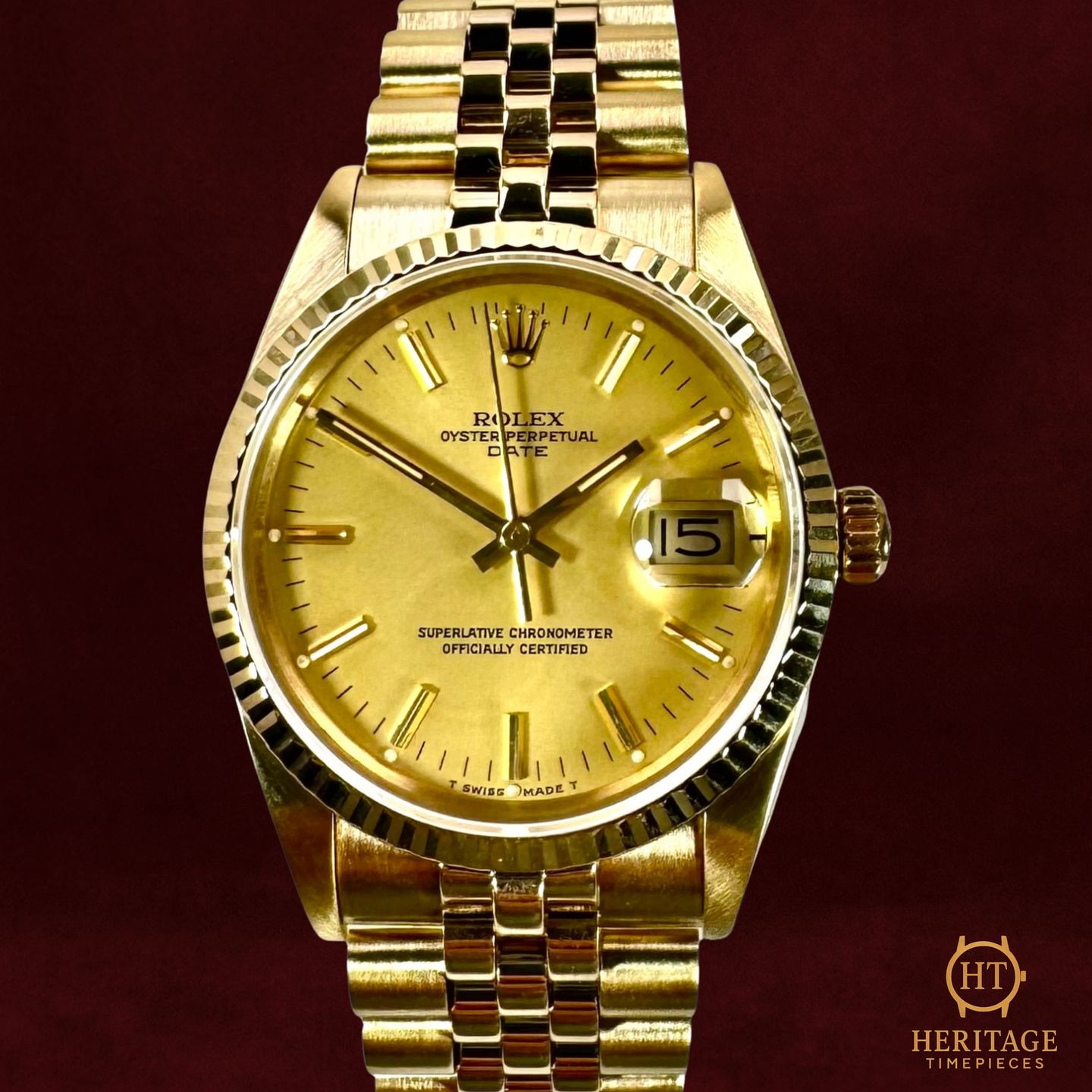 Rolex Oyster Perpetual Date 15037 - (2/8)
