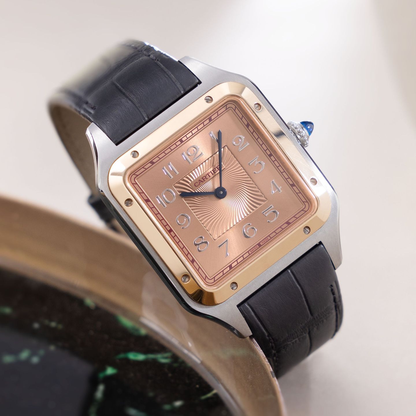 Cartier Santos Dumont W2SA0025 (Unknown (random serial)) - 47 mm Steel case (1/8)