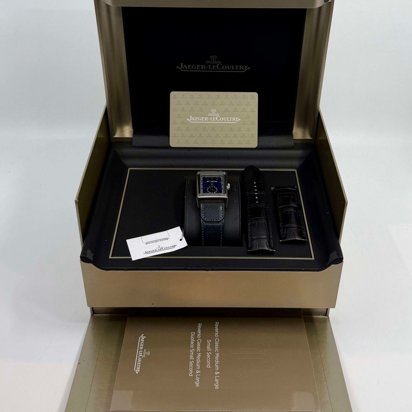 Jaeger-LeCoultre Reverso Q3978480 (2019) - Blue dial 27 mm Steel case (3/8)
