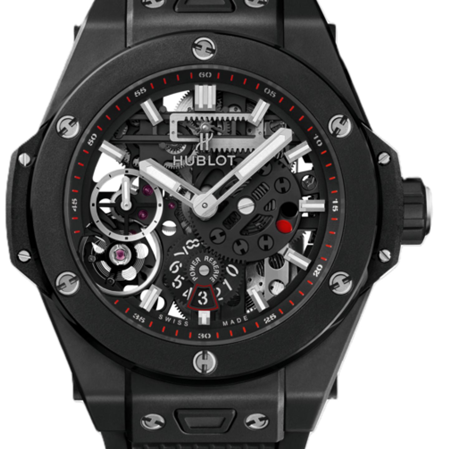 Hublot Big Bang Meca-10 414.CI.1123.RX (2025) - Transparent dial 45 mm Ceramic case (1/1)