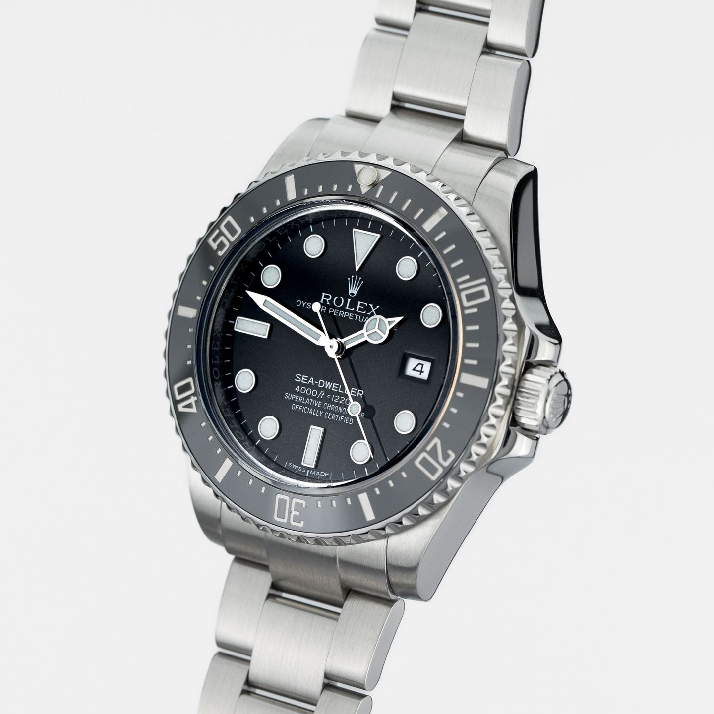 Rolex Sea-Dweller 4000 116600 (Onbekend (willekeurig serienummer)) - Zwart wijzerplaat 40mm Staal (6/7)