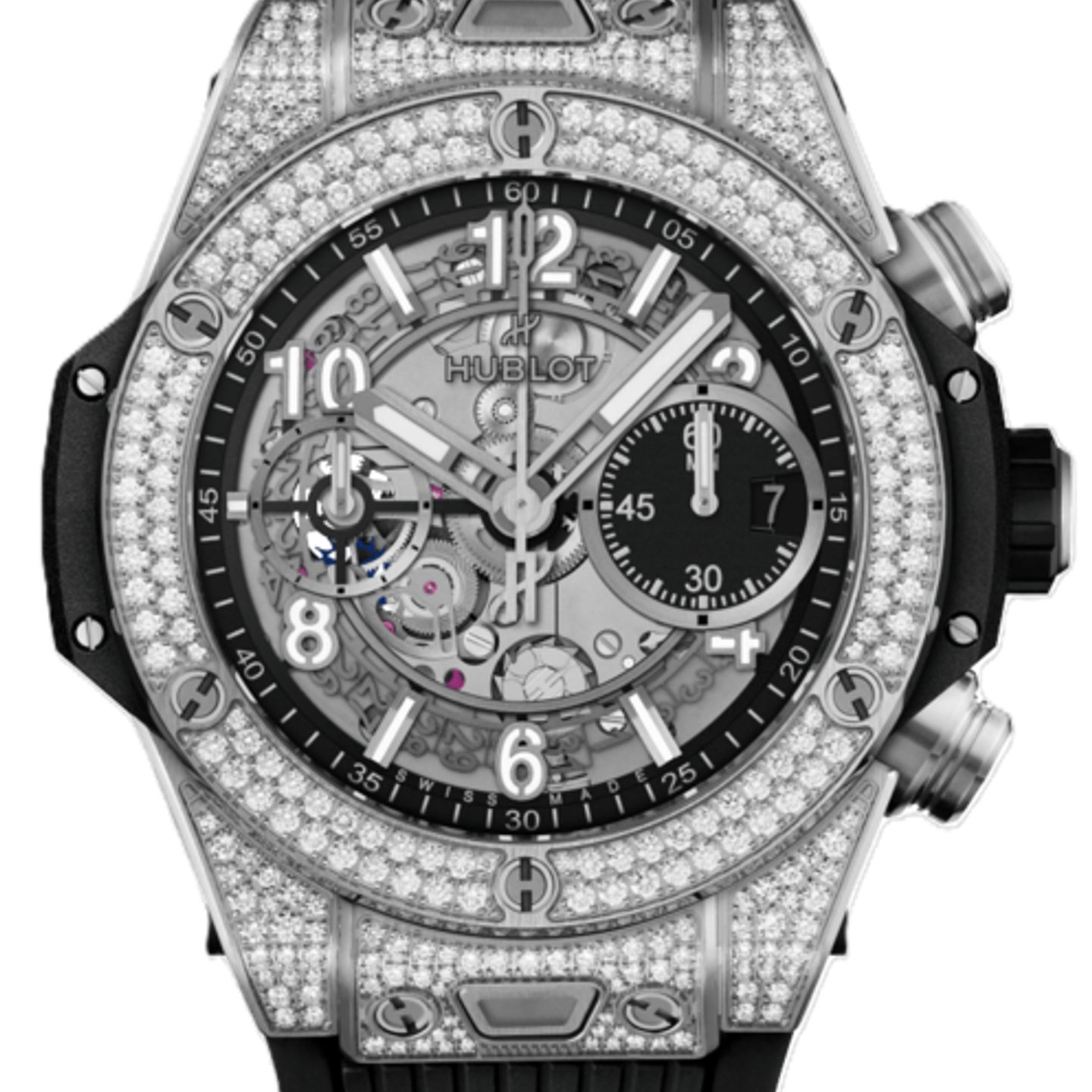 Hublot Big Bang Unico 441.NX.1171.RX.1704 (2026) - Transparent dial 42 mm Titanium case (1/1)