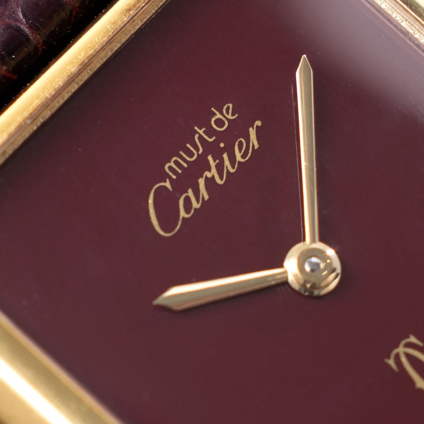 Cartier Tank 6-81006 (1980) - Rood wijzerplaat Onbekend Zilver (4/7)