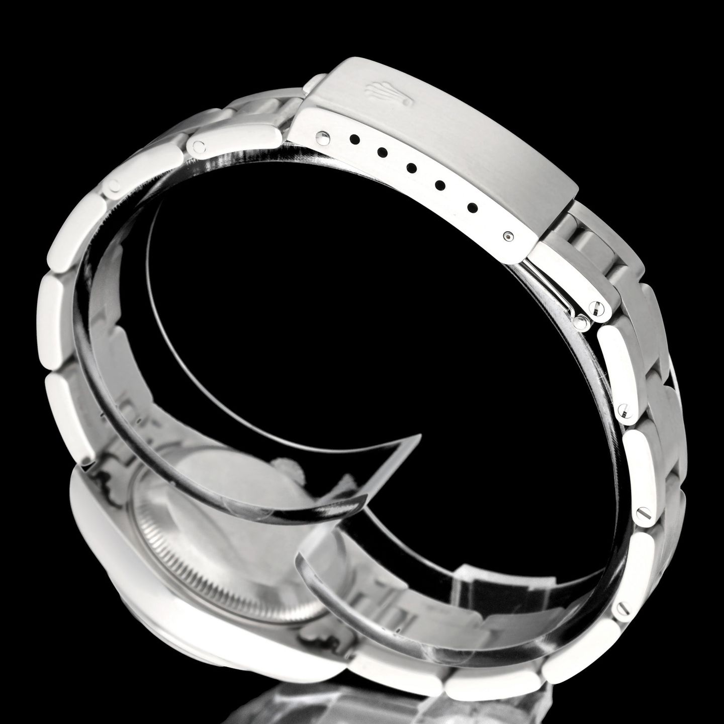 Rolex Oyster Perpetual Lady Date 79160 (2002) - 26mm Staal (7/7)
