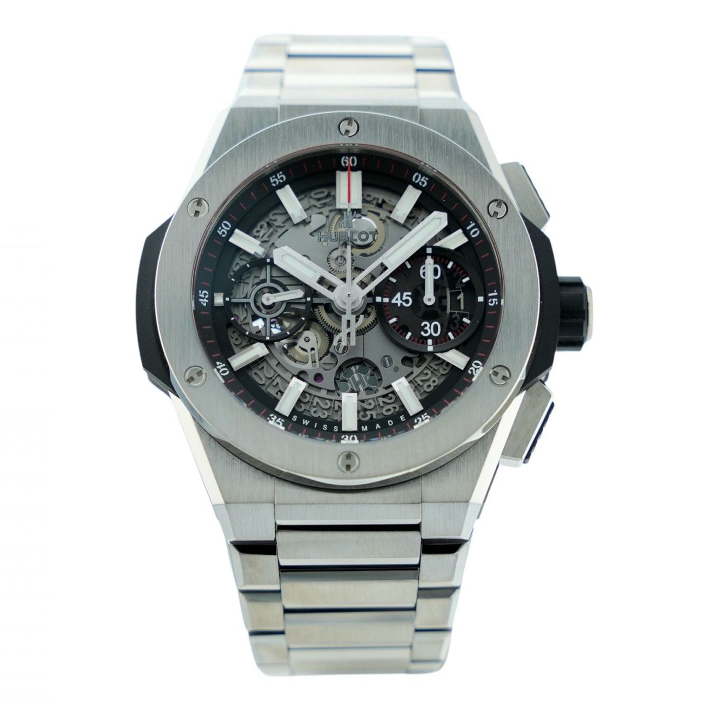 Hublot Big Bang 451.NX.1170.NX (2021) - Transparent dial 42 mm Titanium case (2/24)