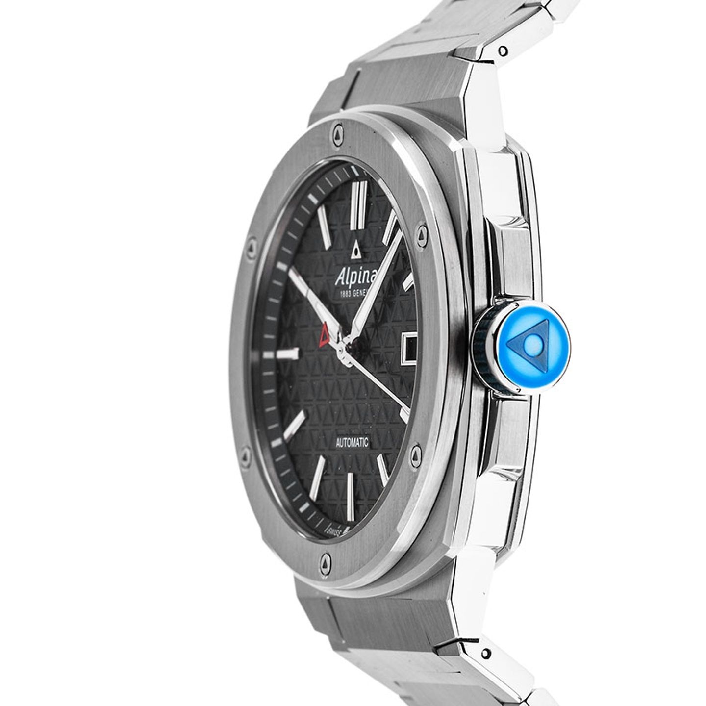 Alpina Alpiner AL-525G4AE6B (Onbekend (willekeurig serienummer)) - Grijs wijzerplaat 41mm Staal (3/7)