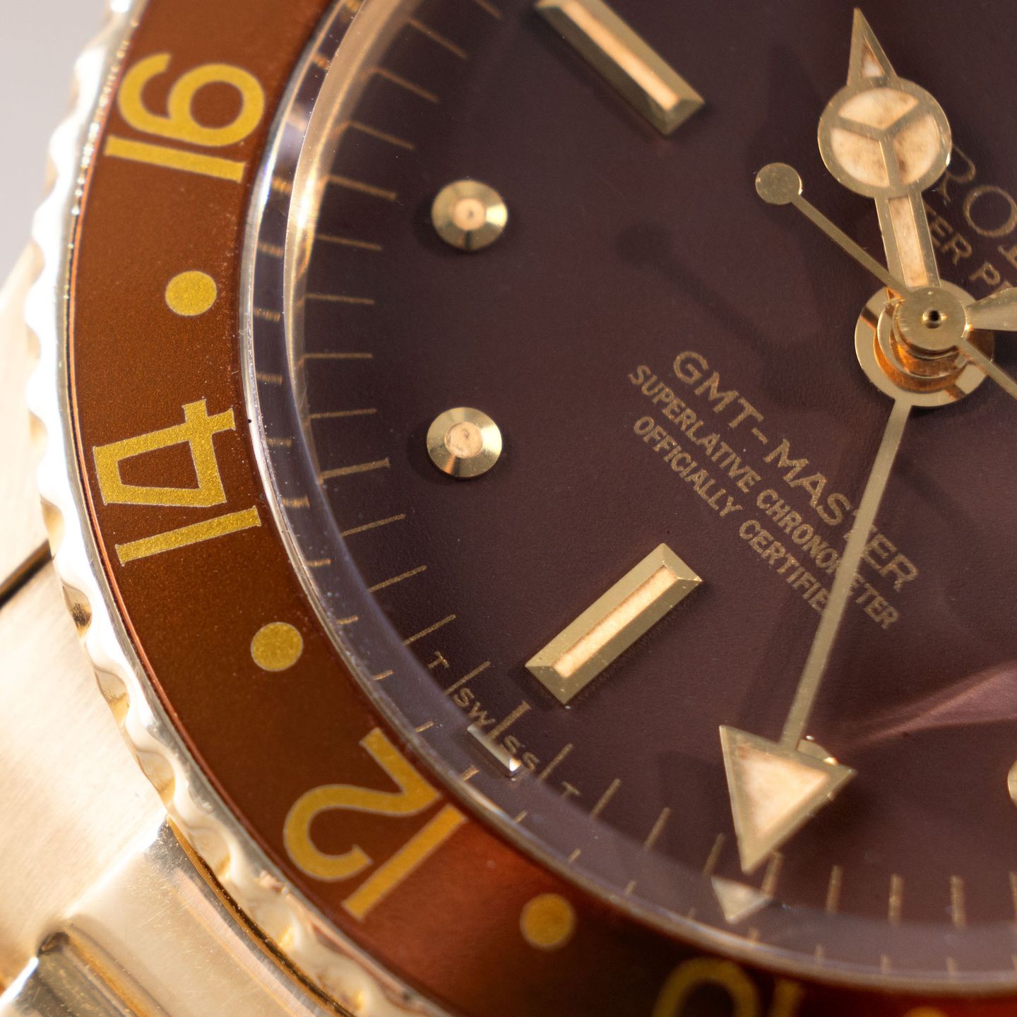 Rolex GMT-Master 1675/8 (1977) - Zwart wijzerplaat 40mm Geelgoud (8/8)