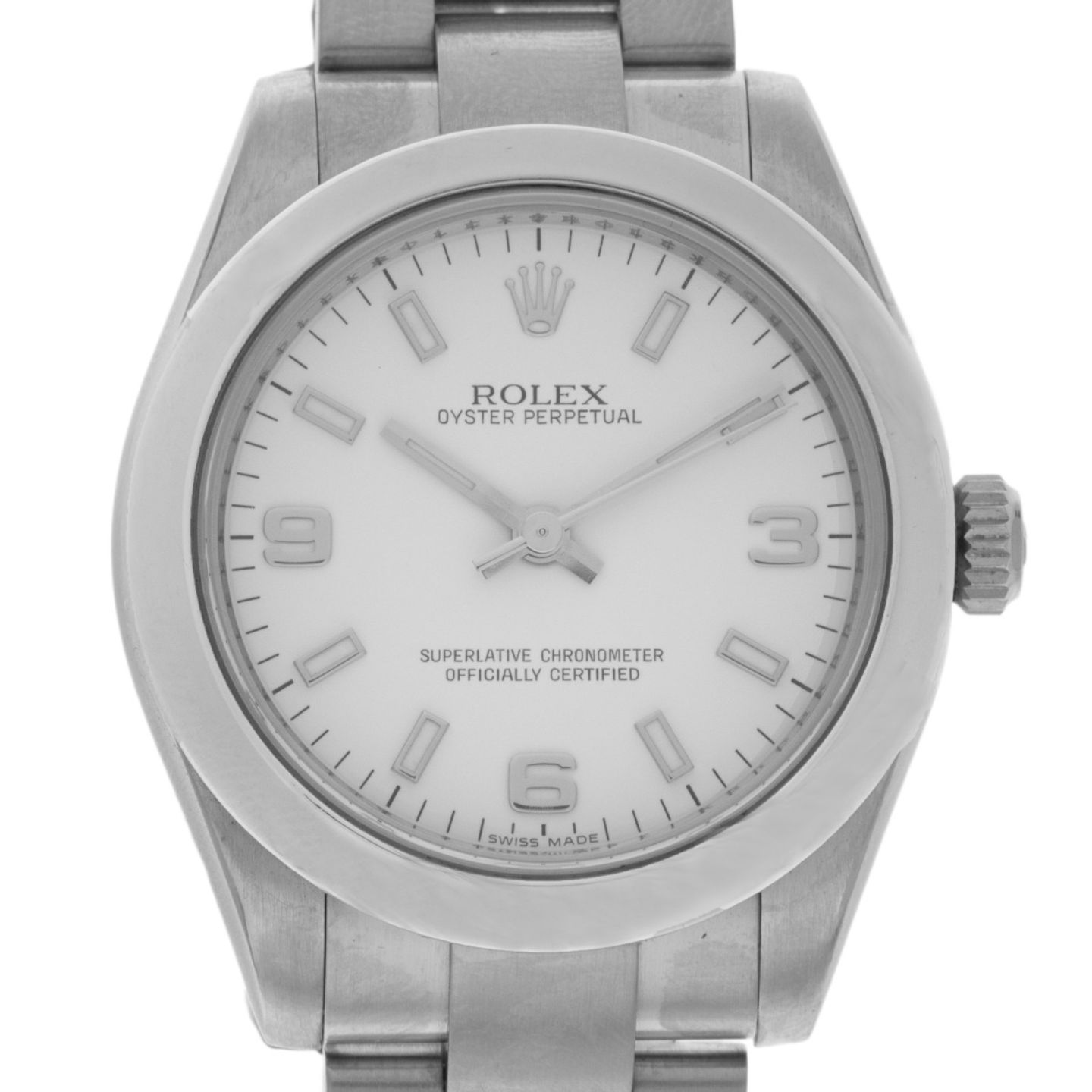 Rolex Oyster Perpetual 31 177200 (2006) - 31 mm Steel case (1/8)