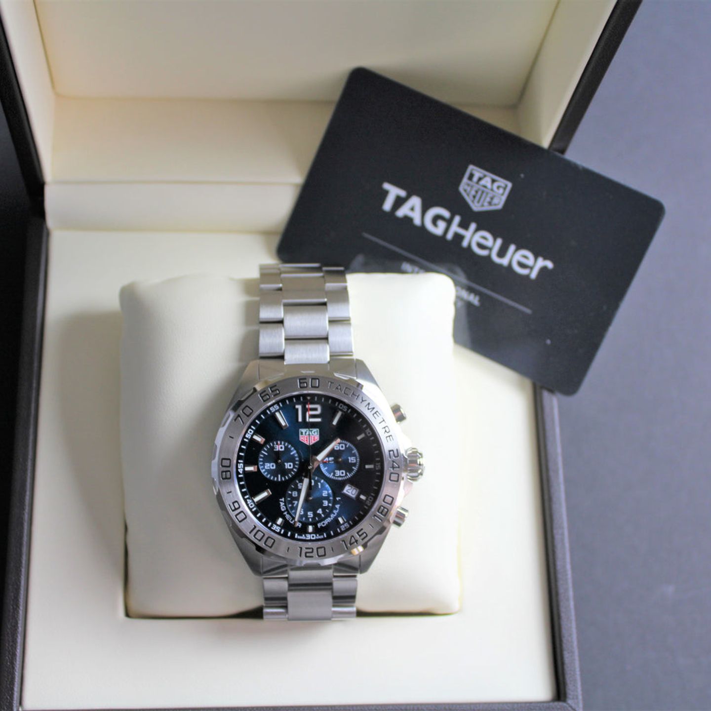 TAG Heuer Formula 1 Quartz CAZ101K.BA0842 (2024) - Blauw wijzerplaat 43mm Staal (1/1)