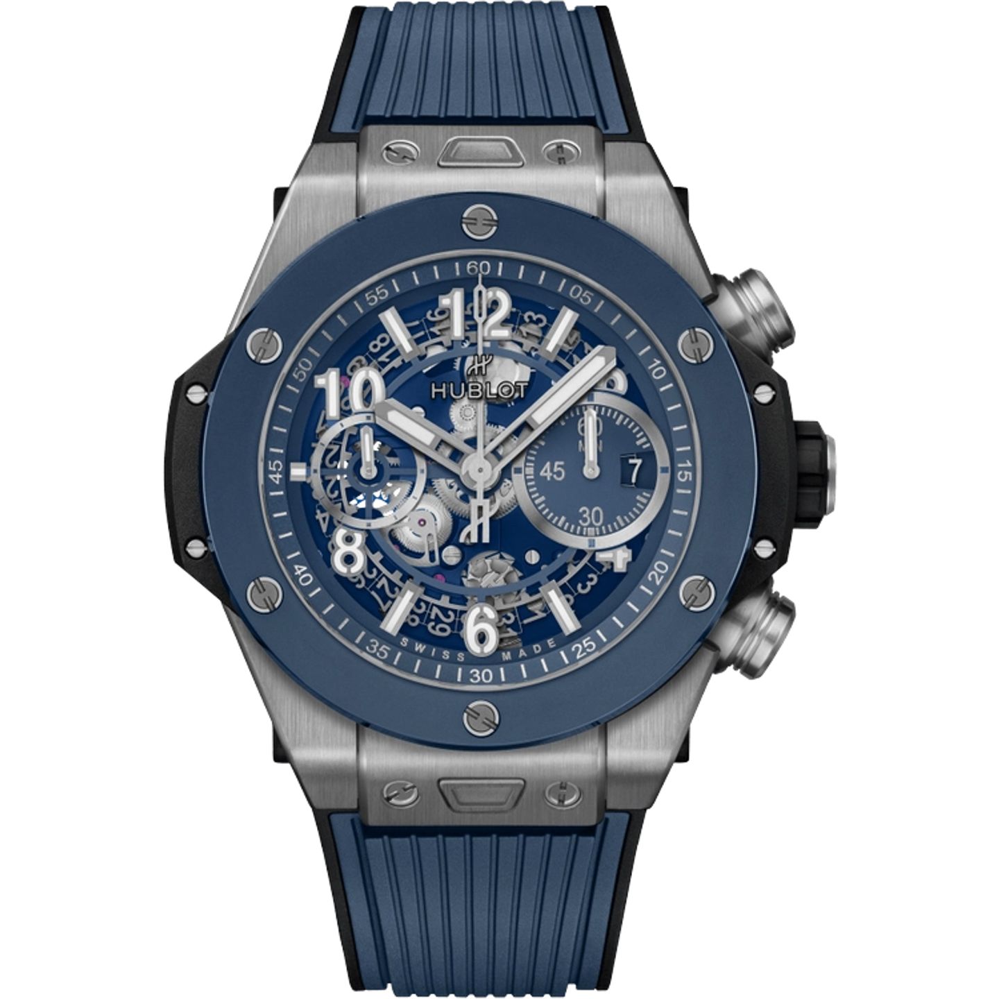 Hublot Big Bang Unico 421.NL.5170.RX (2025) - Transparent dial 44 mm Titanium case (1/1)