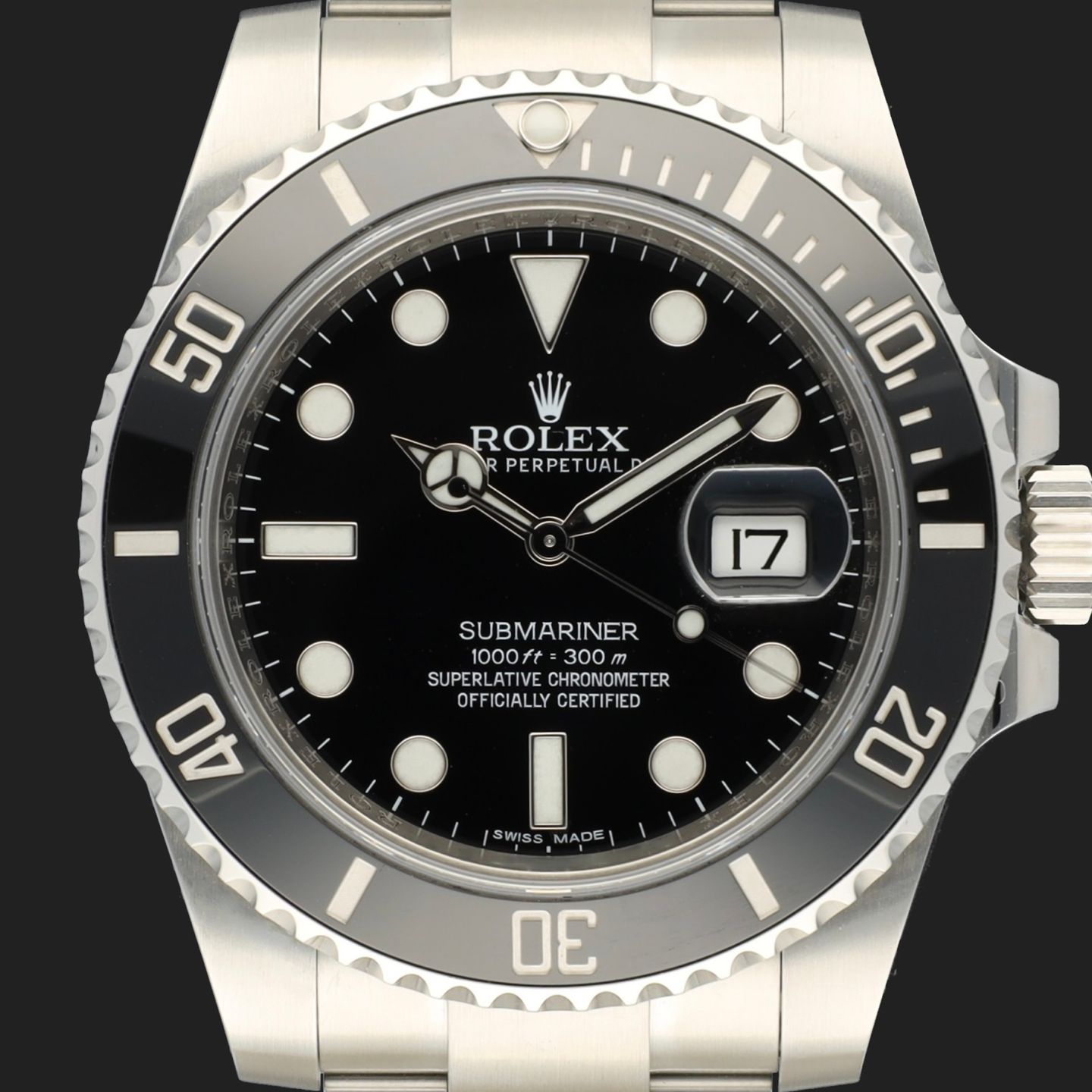 Rolex Submariner Date 116610LN (2014) - 40mm Staal (2/8)
