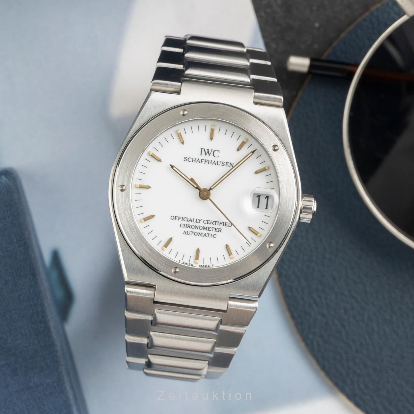 IWC Ingenieur IW352101 (Unknown (random serial)) - White dial 34 mm Steel case (3/8)
