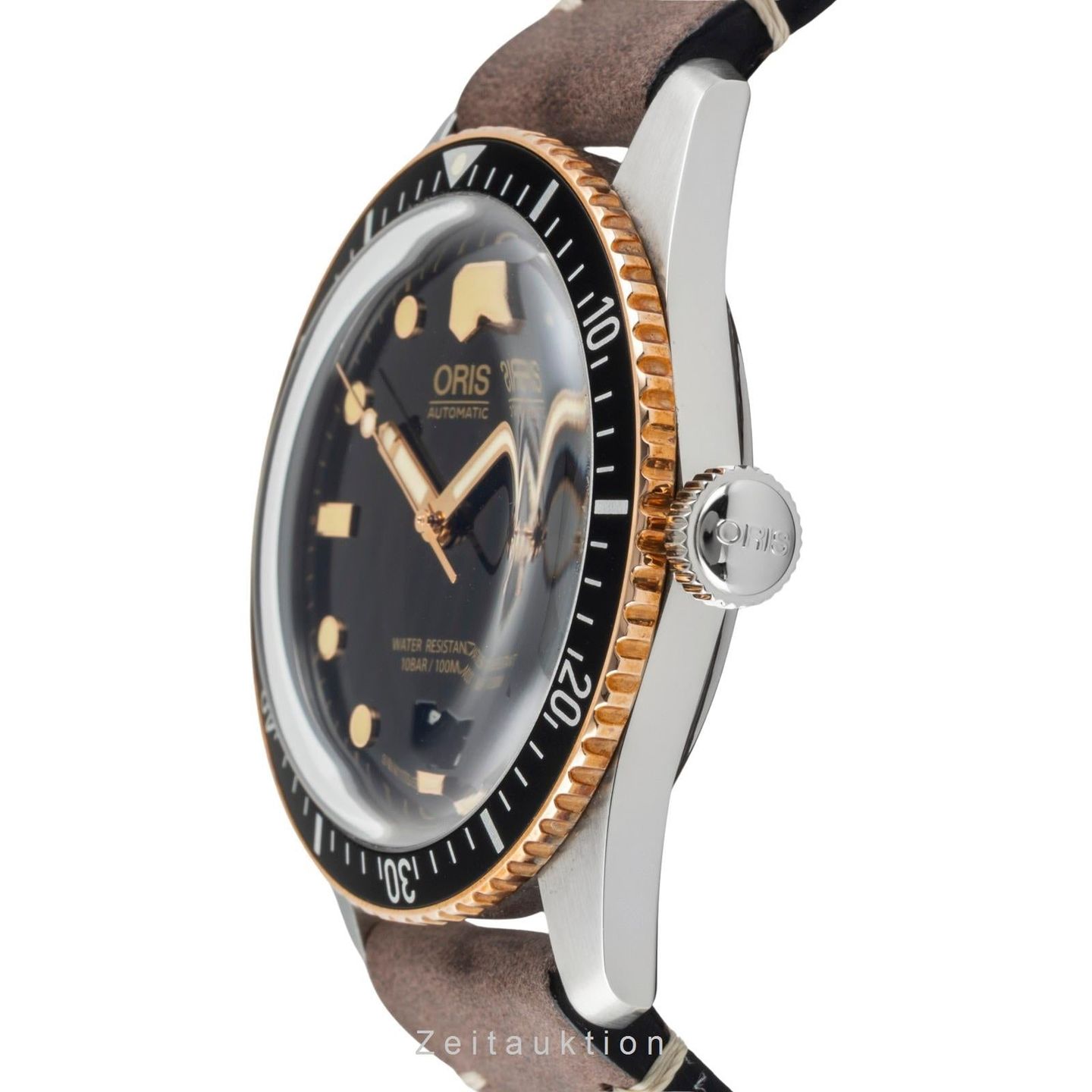 Oris Divers Sixty Five 01 733 7707 4354-07 5 20 55 (Onbekend (willekeurig serienummer)) - Zwart wijzerplaat 40mm Staal (5/8)