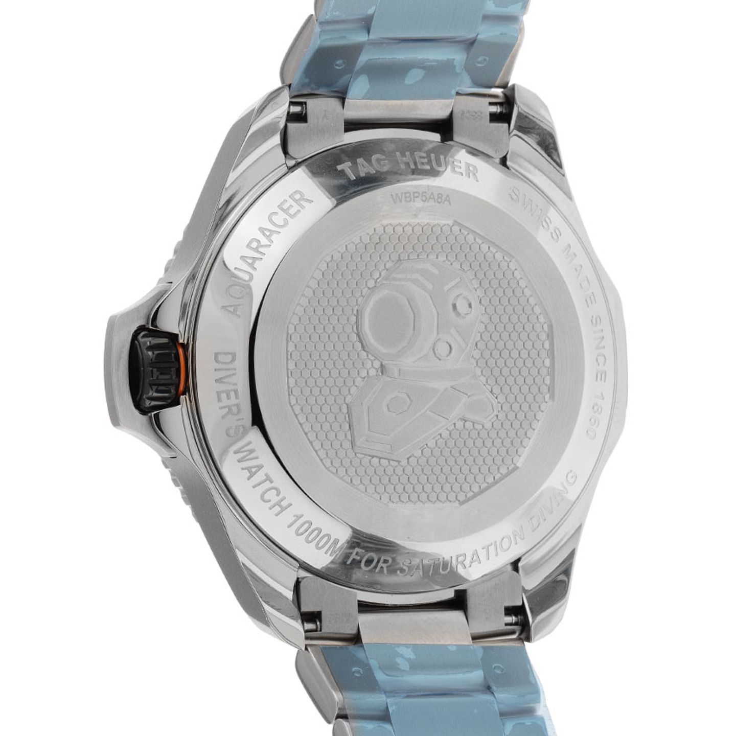 TAG Heuer Aquaracer WBP5A8A.BF0619 (2025) - Black dial 45 mm Titanium case (6/7)