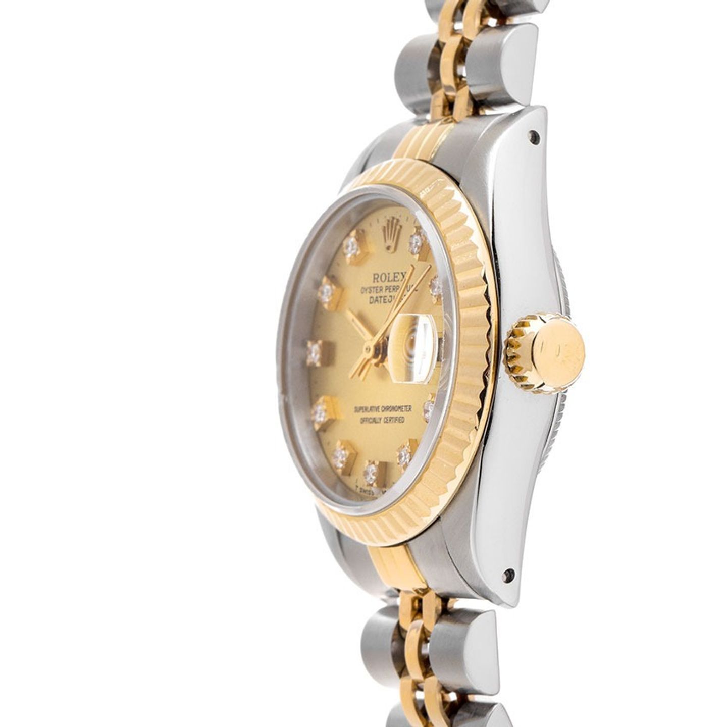 Rolex Lady-Datejust 69173 (1988) - 26mm Goud/Staal (4/7)