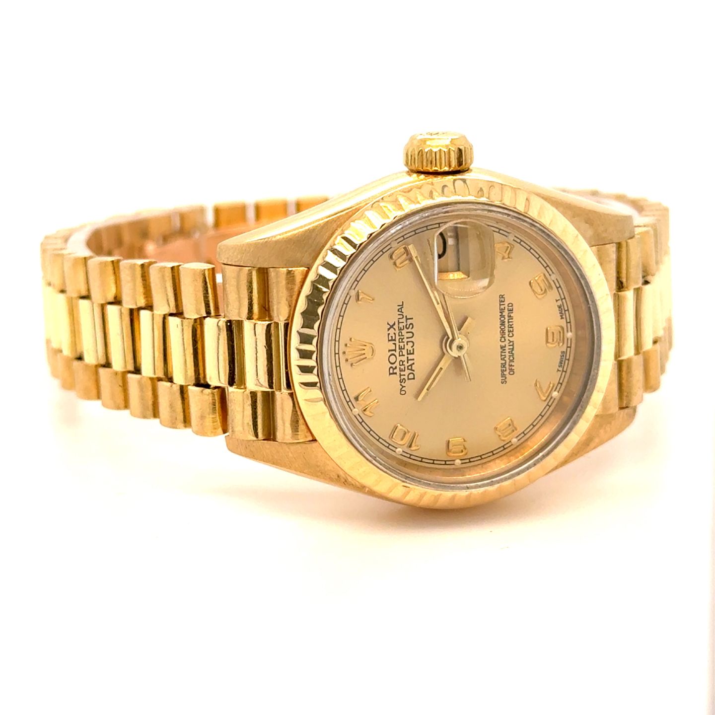 Rolex Lady-Datejust 69178 (1984) - 26 mm Yellow Gold case (2/8)