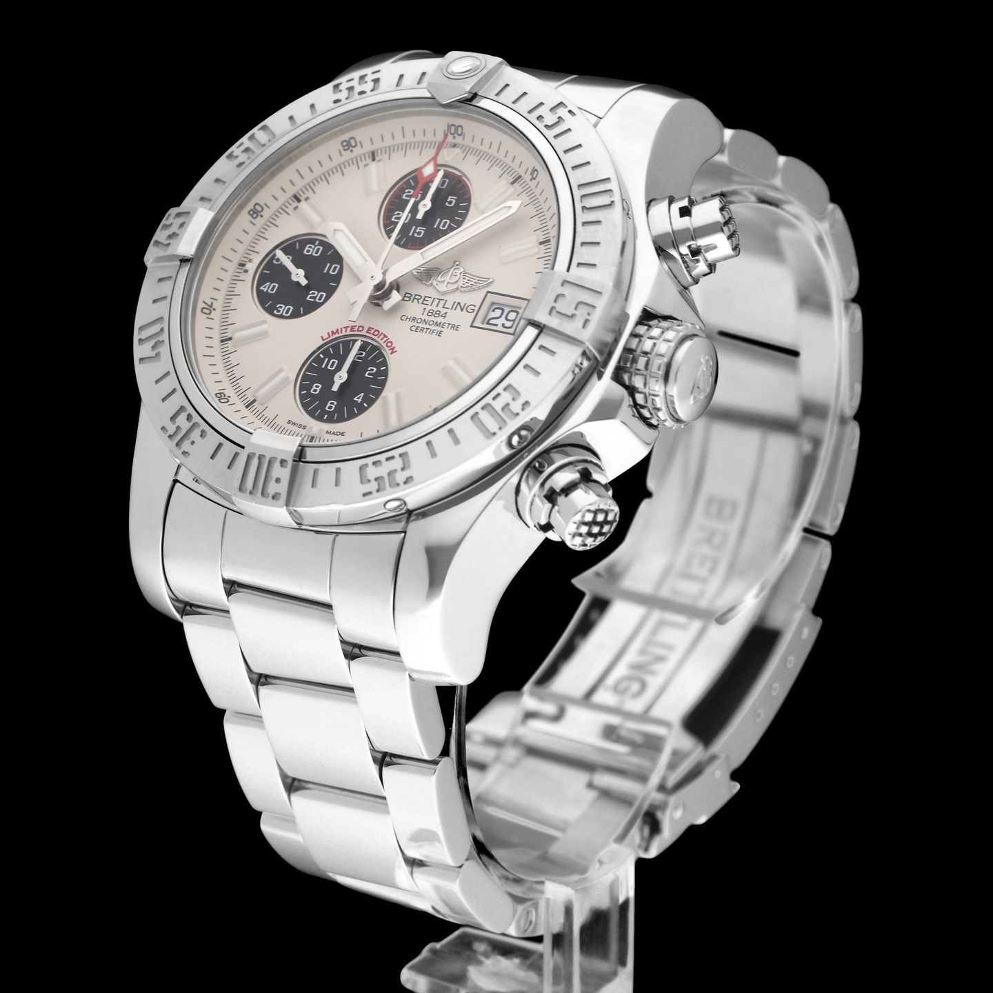 Breitling Avenger II A13381 (2015) - 43 mm Steel case (5/8)