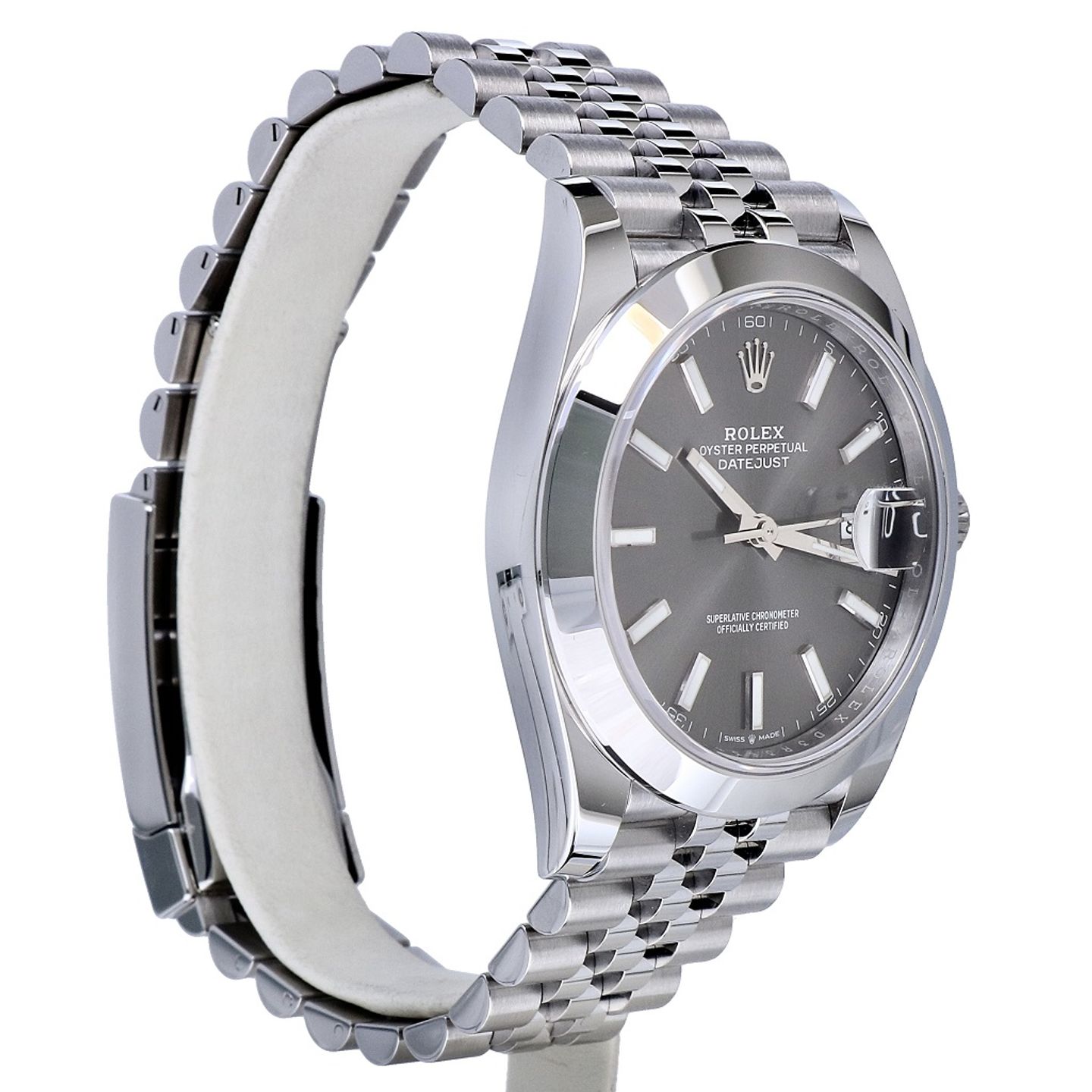 Rolex Datejust 41 126300 (2022) - Grey dial 41 mm Steel case (6/8)